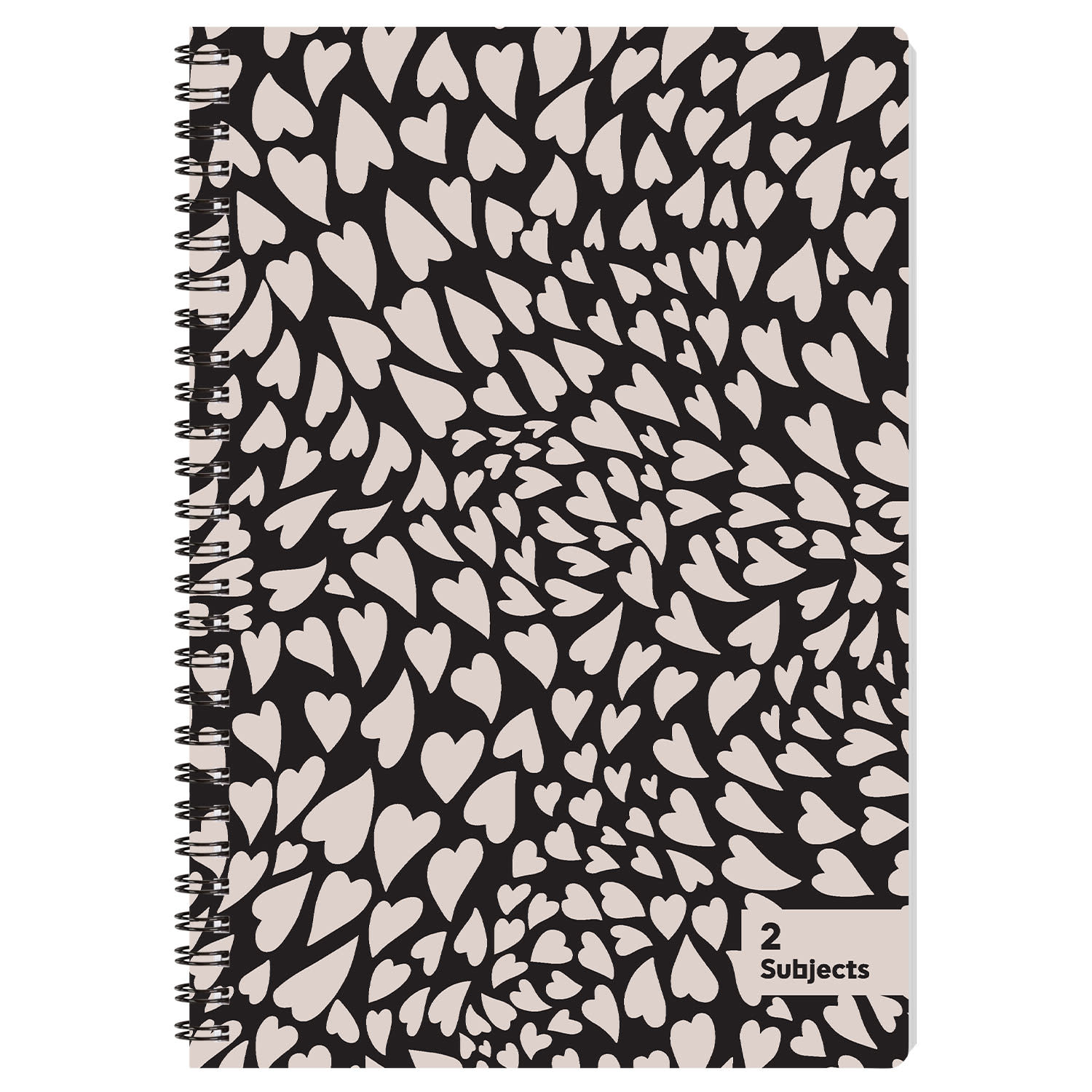 Sentio Τετράδιο Σπιράλ 17X25 2 Θεμάτων Camo Hearts 70 Φύλλα