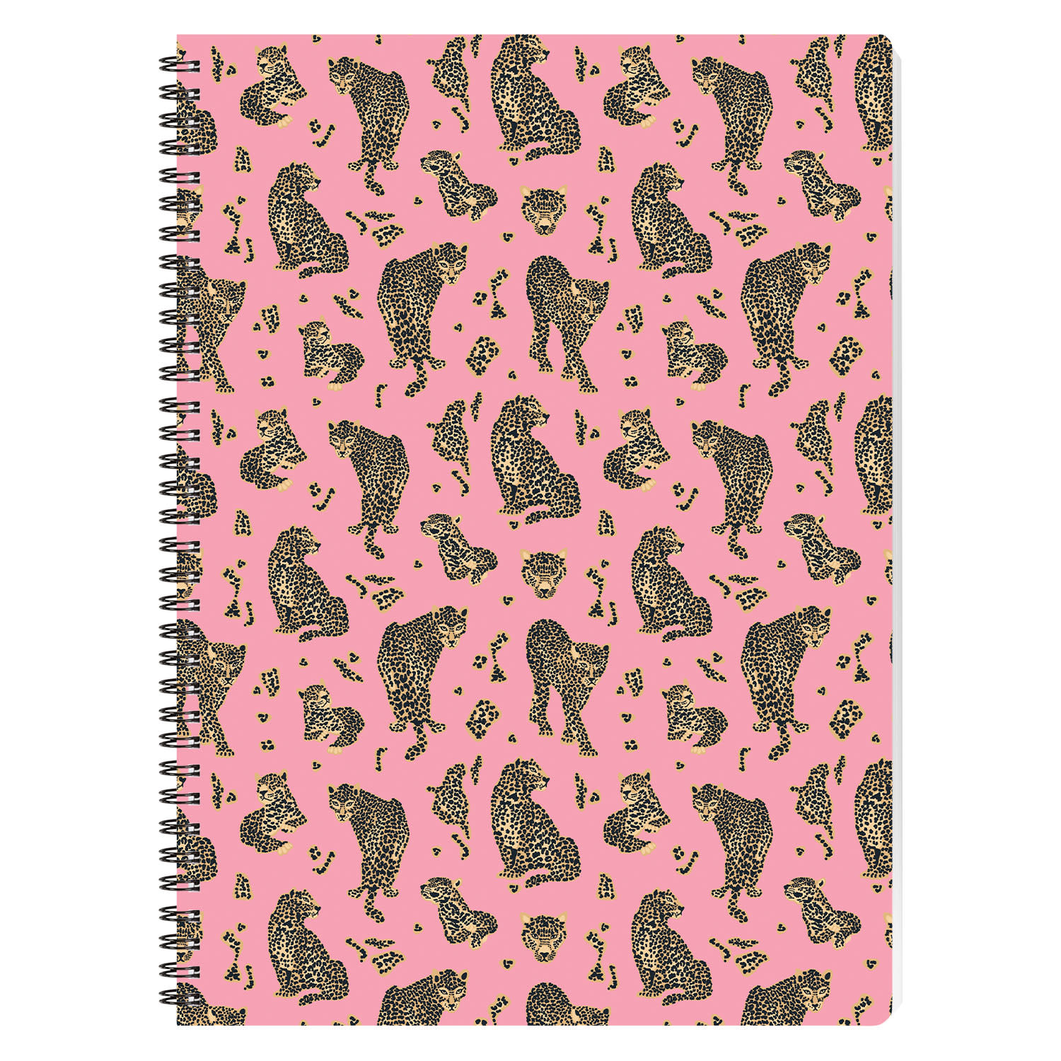 Sentio Τετράδιο Σπιράλ A4 Pink Leopard 80 Φύλλα