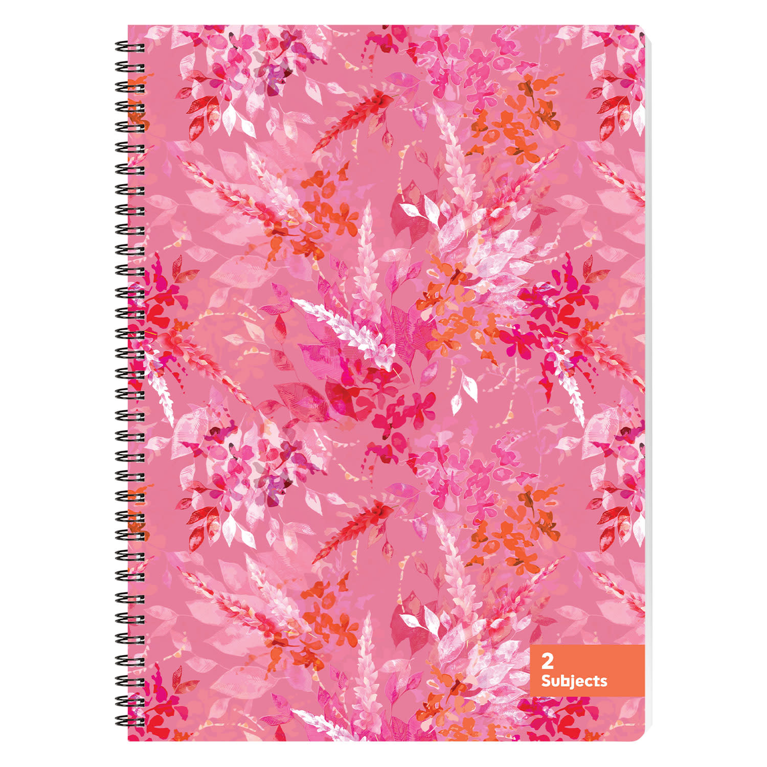 Sentio Τετράδιο Σπιραλ A4 2 Θεμάτων Pretty Pink Floral 70 Φύλλα