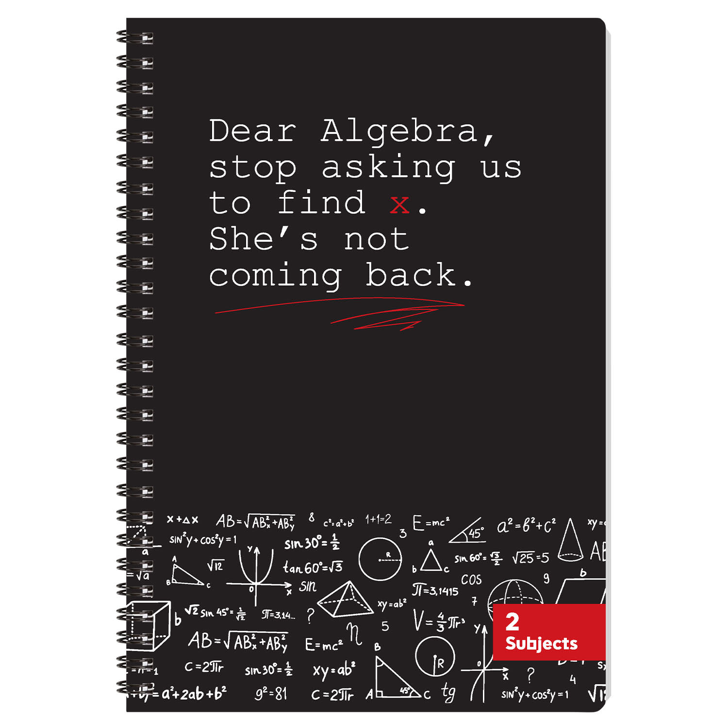 Sentio Τετράδιο Σπιράλ 17X25 2 Θεμάτων Math'S 70 Φύλλα
