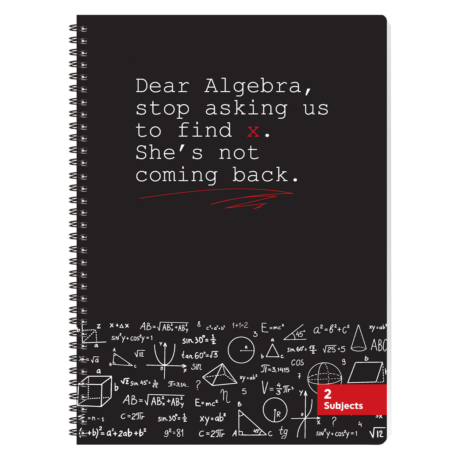 Sentio Τετράδιο Σπιραλ A4 2 Θεμάτων Math'S 70 Φύλλα