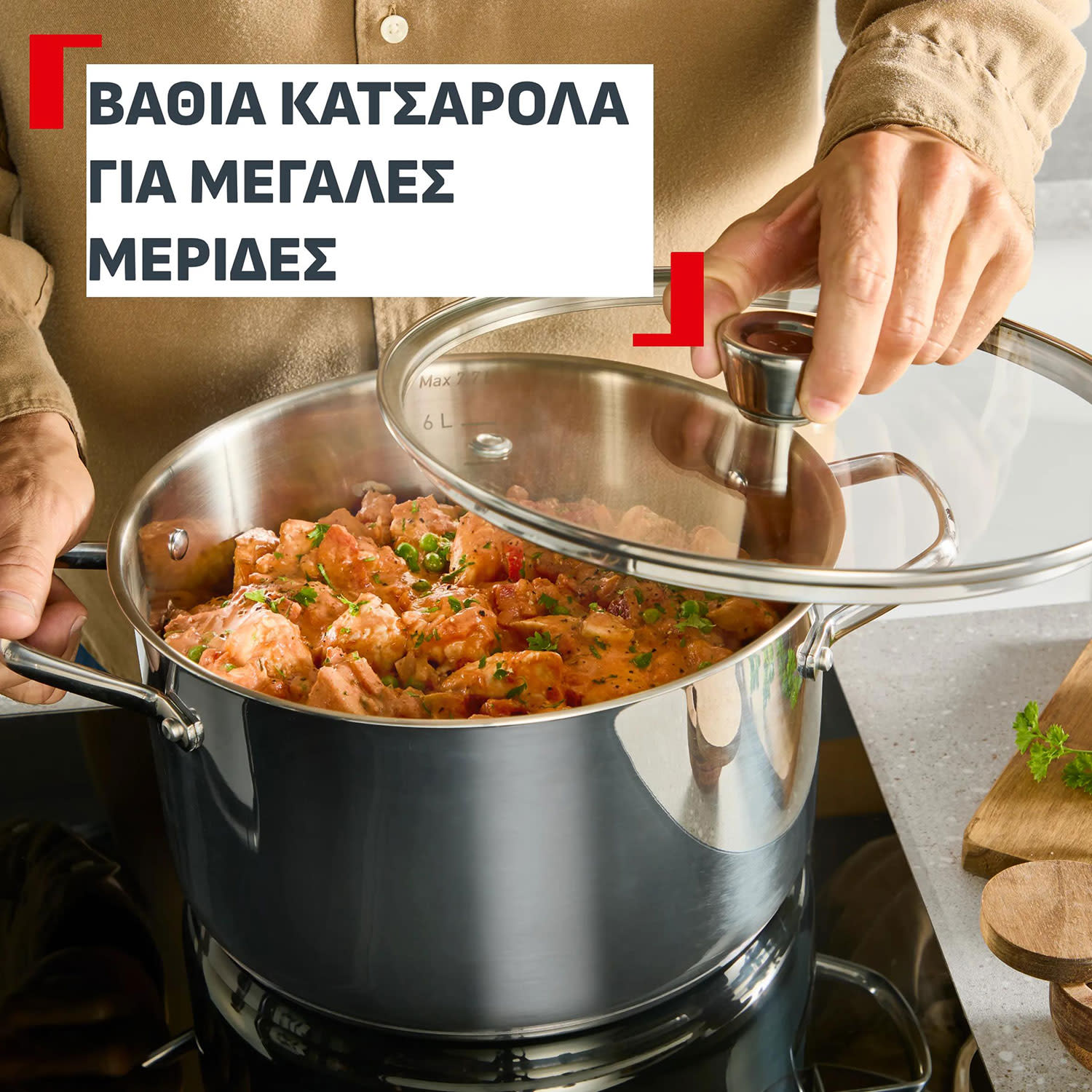 Κάνε κλικ για να δεις την εικόνα 8 του Tefal Κατσαρόλα Emotion+ 30,00 cm