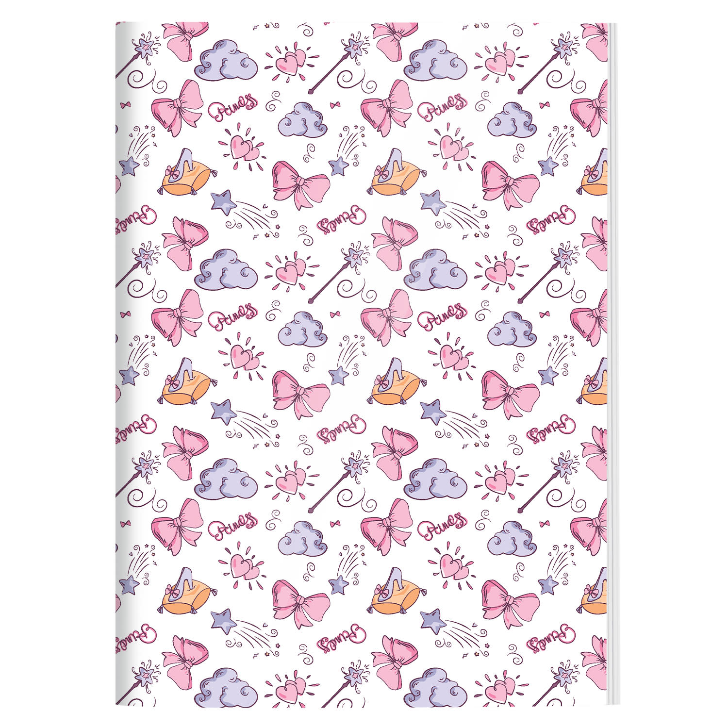 Goomby Τετράδιο Ριγέ 17X25 Pink Bows 40 Φύλλων