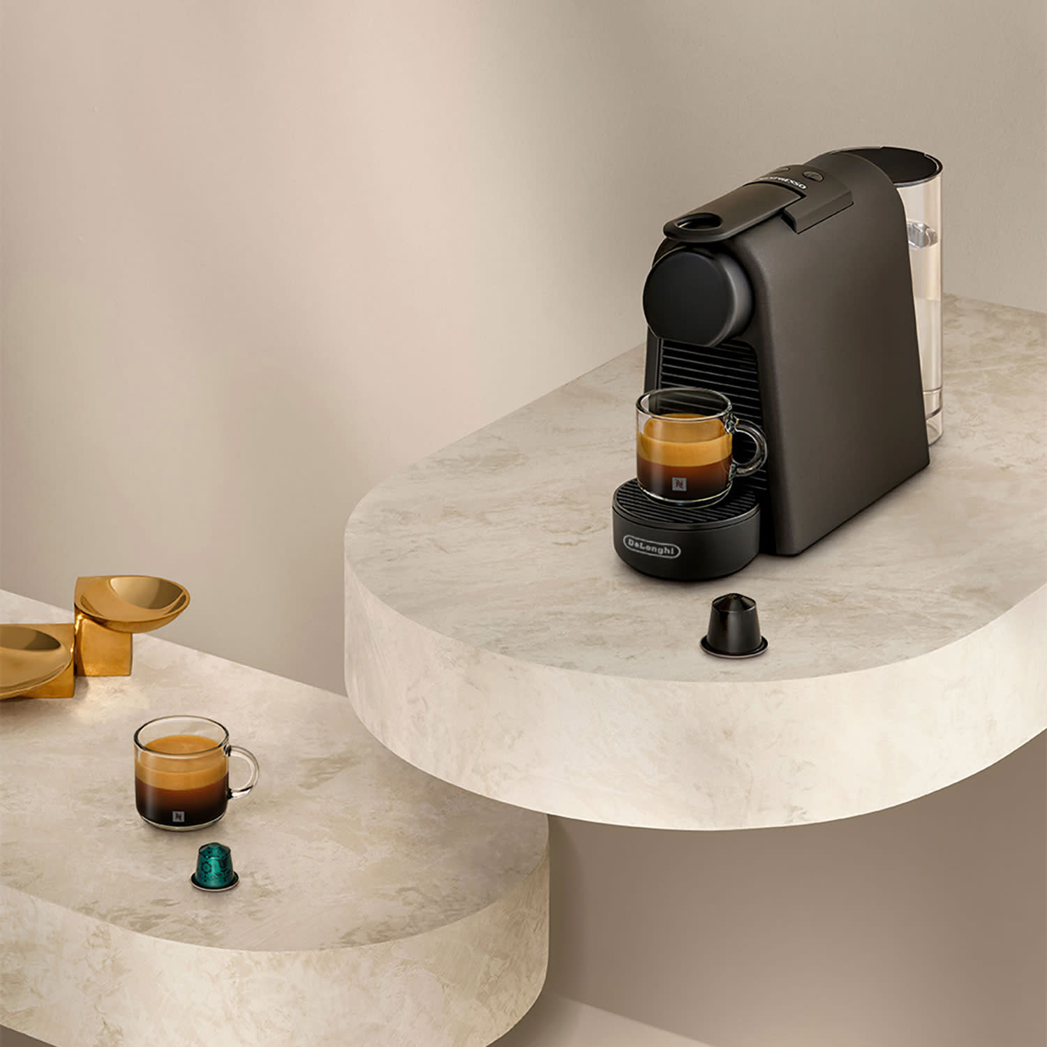 Κάνε κλικ για να δεις την εικόνα 8 του Delonghi Καφετιέρα Espresso Με κάψουλα EN85.BKMT Essenza Mini Black Matte