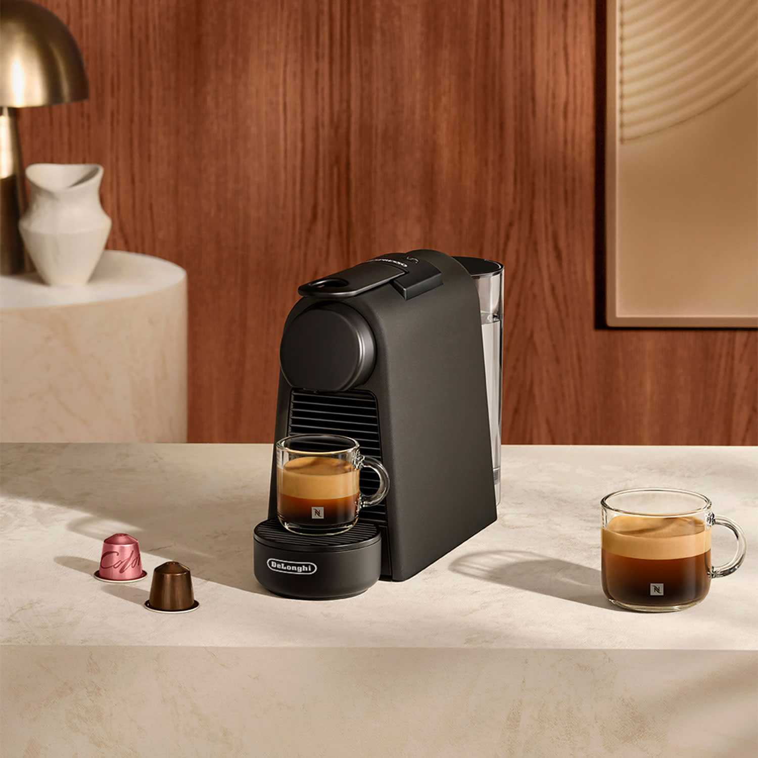Κάνε κλικ για να δεις την εικόνα 10 του Delonghi Καφετιέρα Espresso Με κάψουλα EN85.BKMT Essenza Mini Black Matte