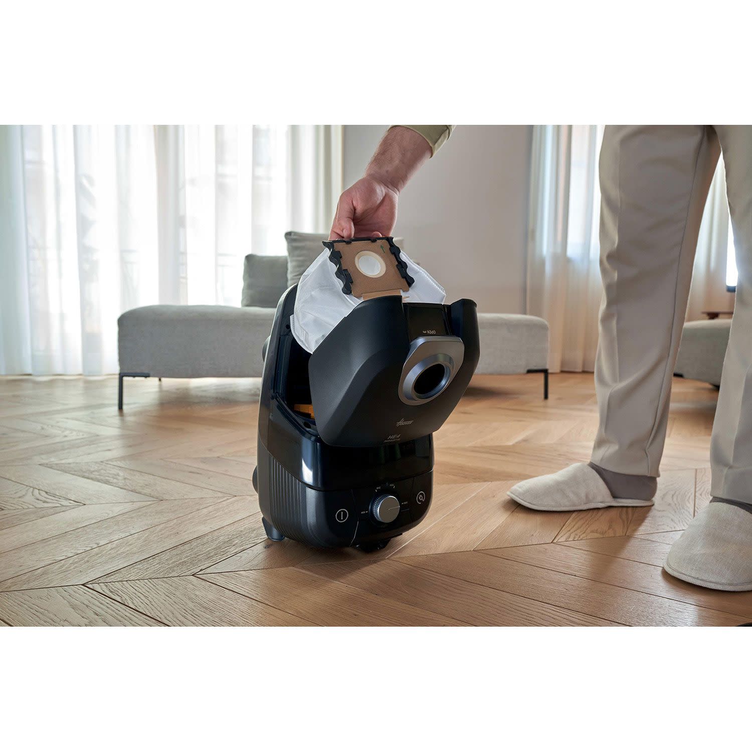 Κάνε κλικ για να δεις την εικόνα 10 του Hoover Σκούπα Με Σακούλα HE410H 011 HE4