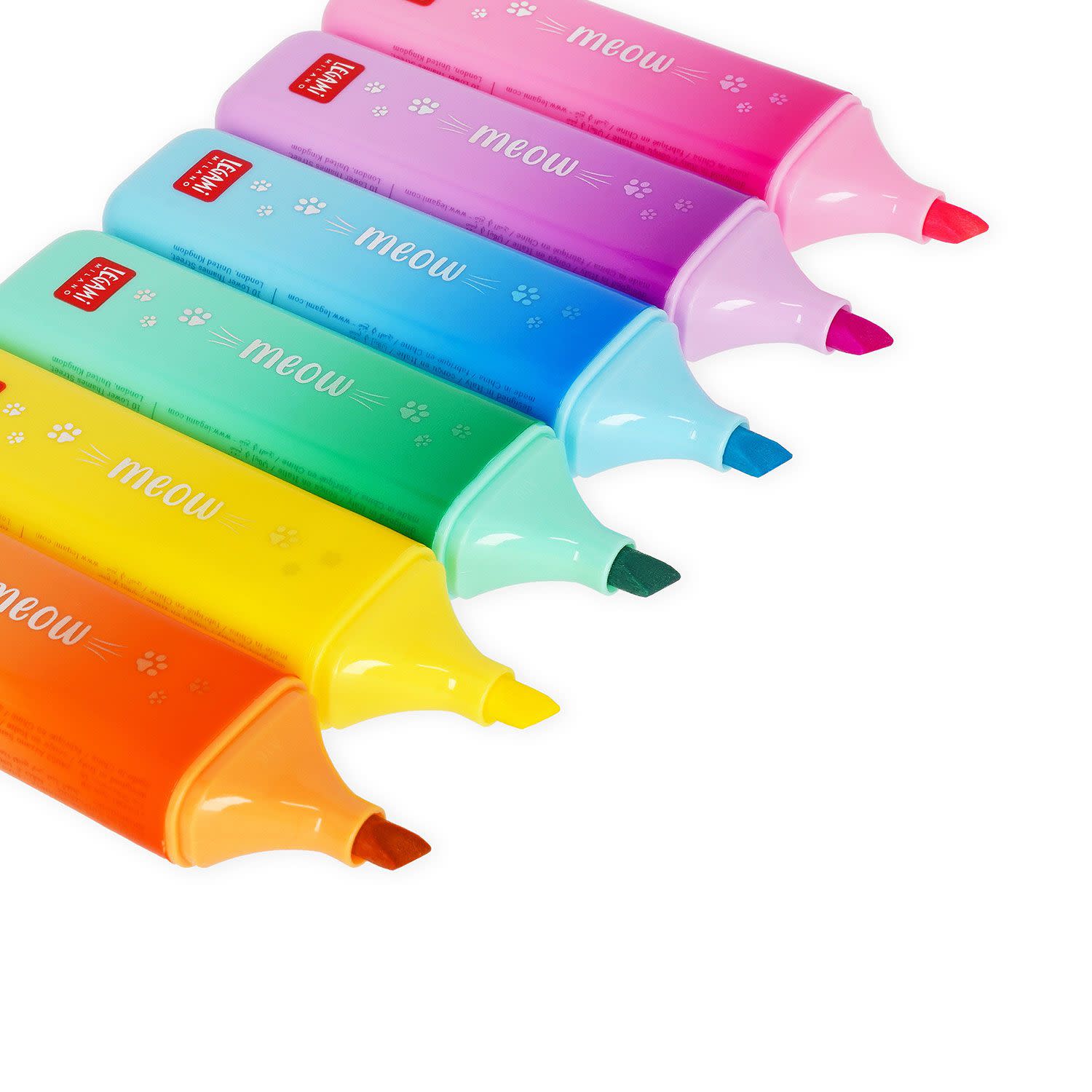 Κάνε κλικ για να δεις την εικόνα 4 του Legami Meow Highlighters Βιόλετι
