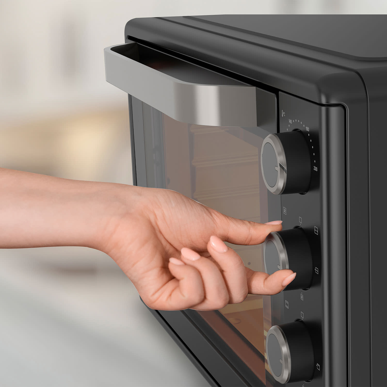 Κάνε κλικ για να δεις την εικόνα 7 του Black & Decker Φουρνάκι ES9710060B