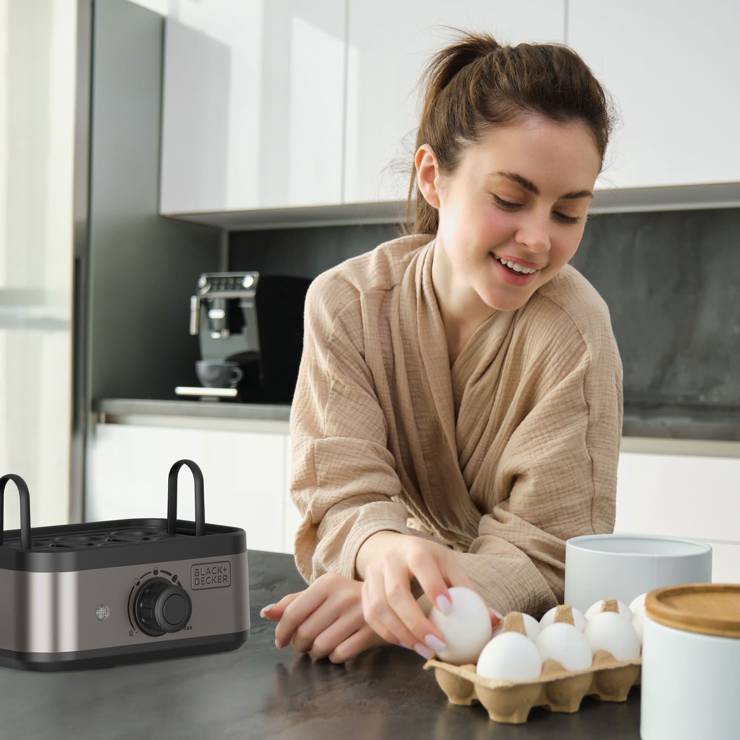 Εικόνα 5 του Black & Decker Βραστήρας αυγών ES9680260B
