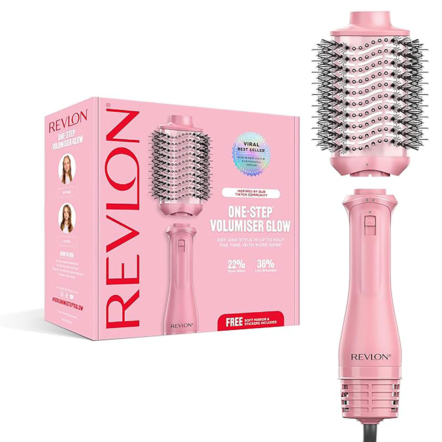 Κάνε κλικ για να δεις την εικόνα 2 του Revlon ONE-STEPTM VOLUMISER GLOW Ηλεκτρική βούρτσα RVDR5375E