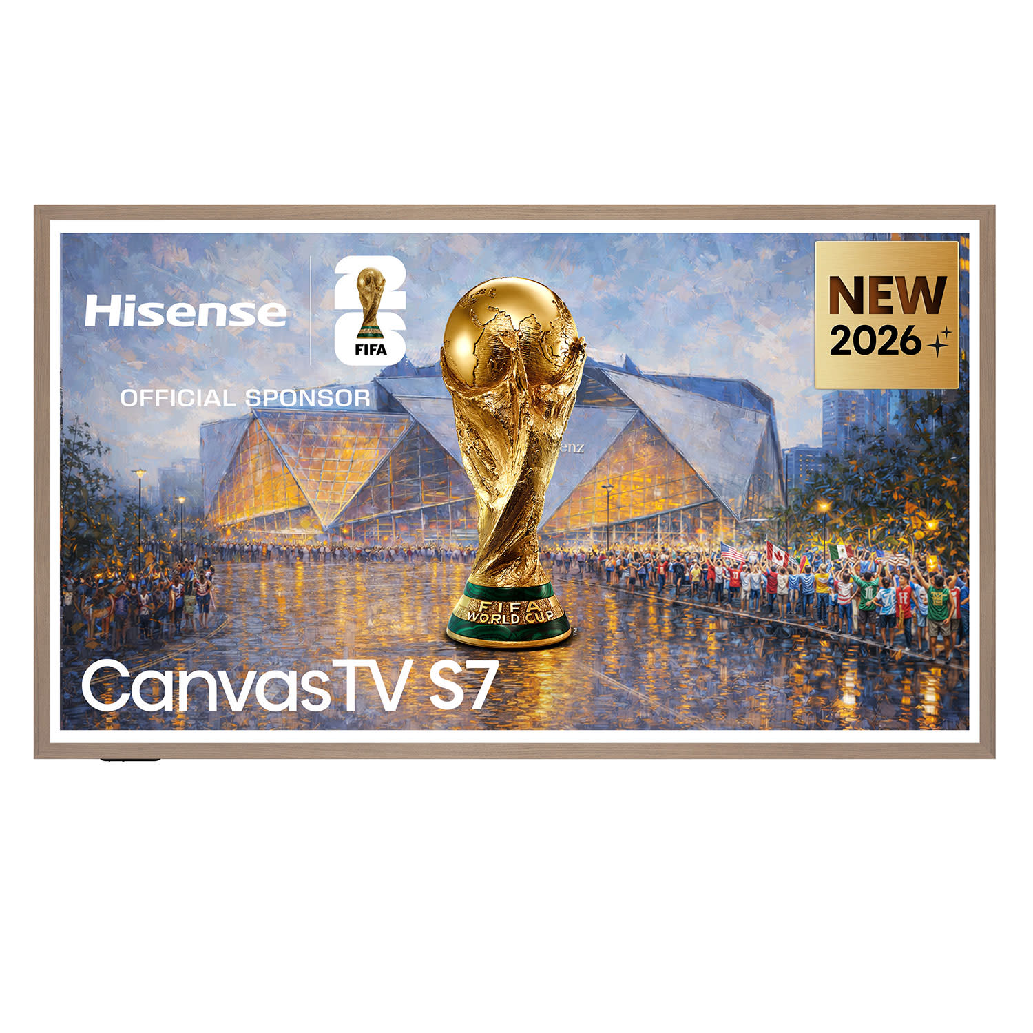 Hisense 4K QLED TV 55'' 55S7S 144Hz