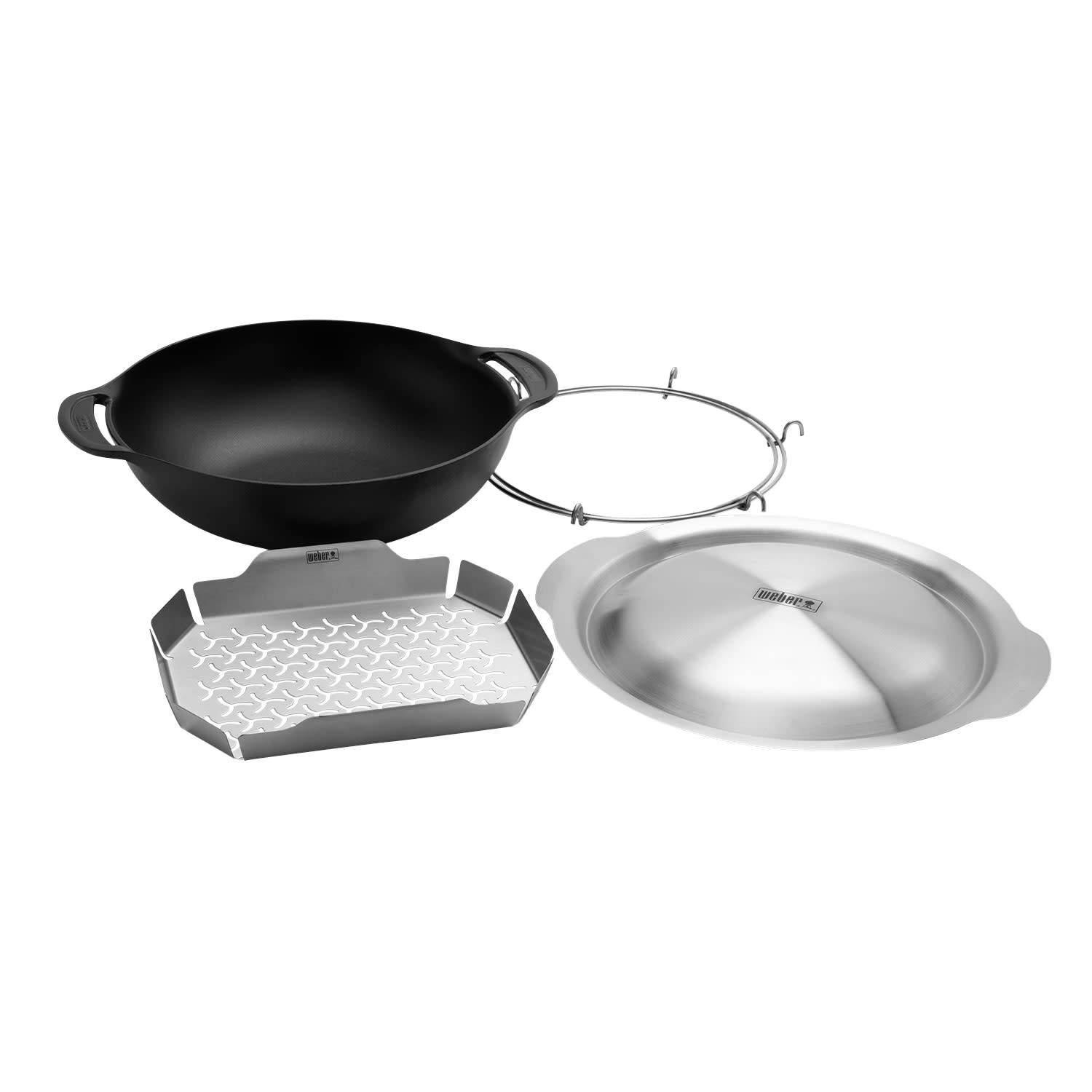 Εικόνα 1 του Weber Σύστημα Ψησίματος  Wok & Steamer 7607
