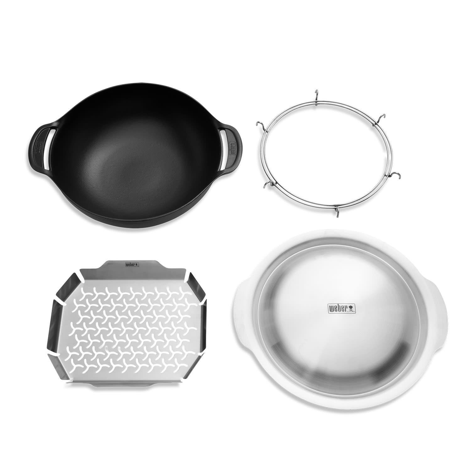 Εικόνα 2 του Weber Σύστημα Ψησίματος  Wok & Steamer 7607
