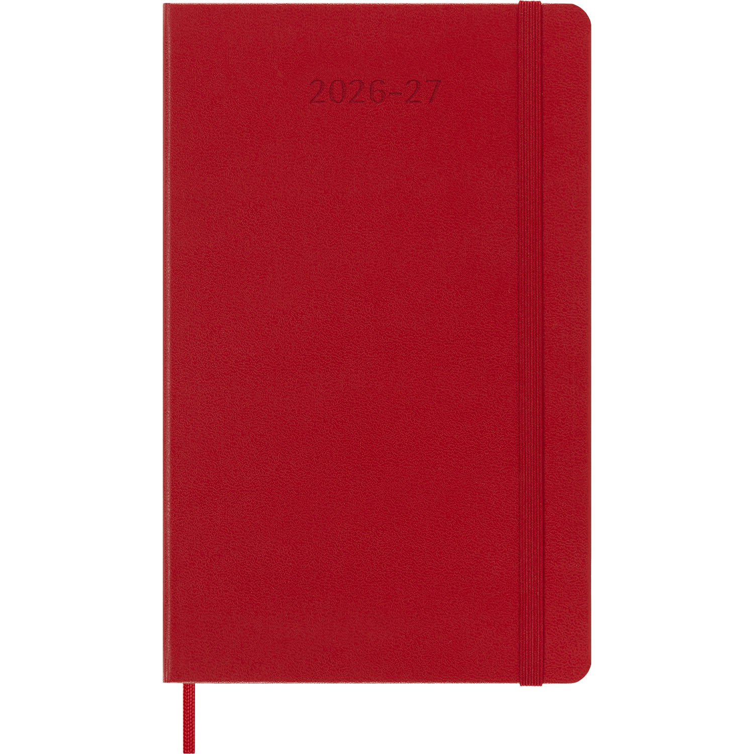 Moleskine 2026-2027 Ακαδημαϊκό Ημερολόγιο Εβδομαδιαίο L Red Σκληρό Εξώφυλλο