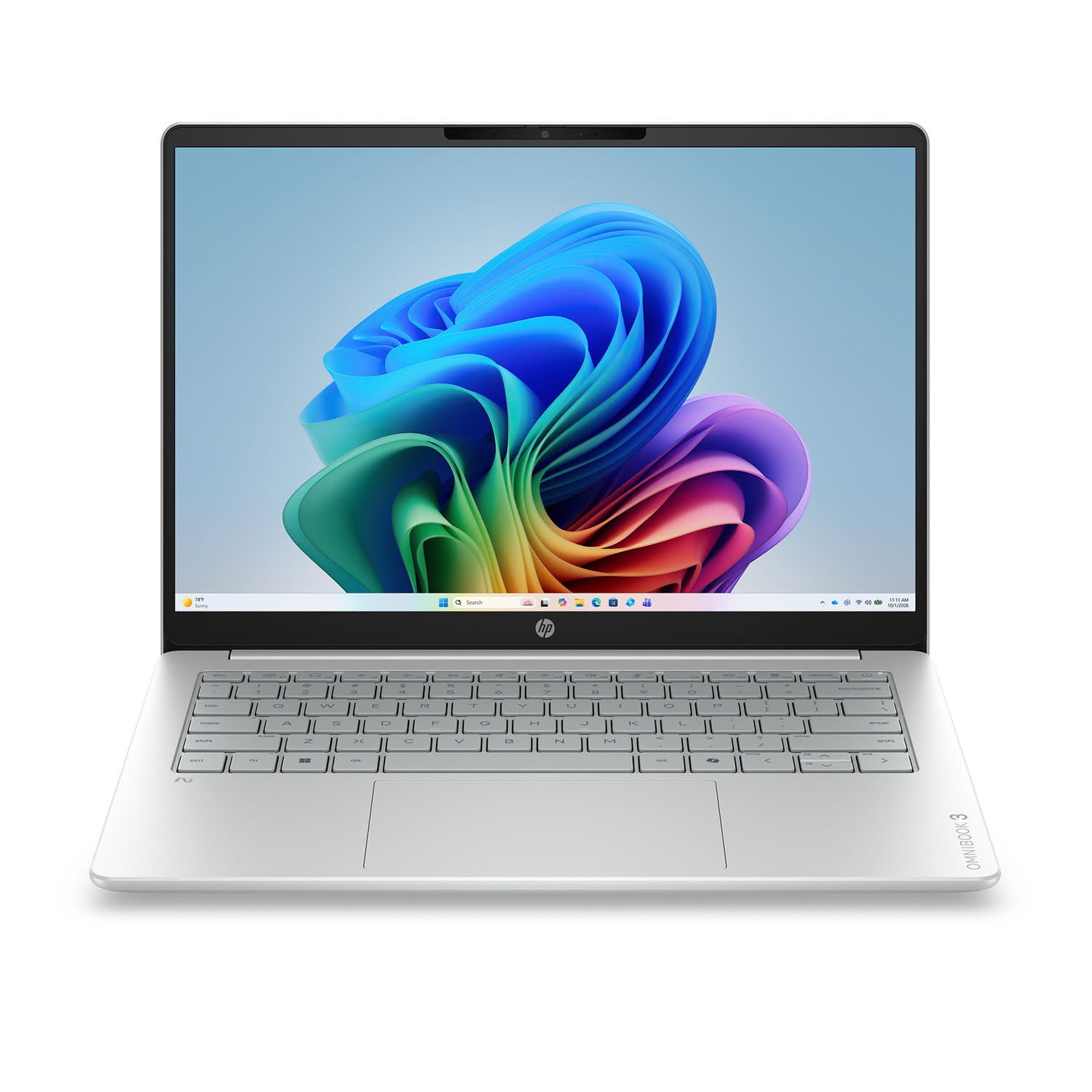 HP OmniBook 14-hz0003nvx Laptop 14" IPS (Snapdragon X X1-26-100/8 GB/512 GB/Adreno/Windows 11 Home)