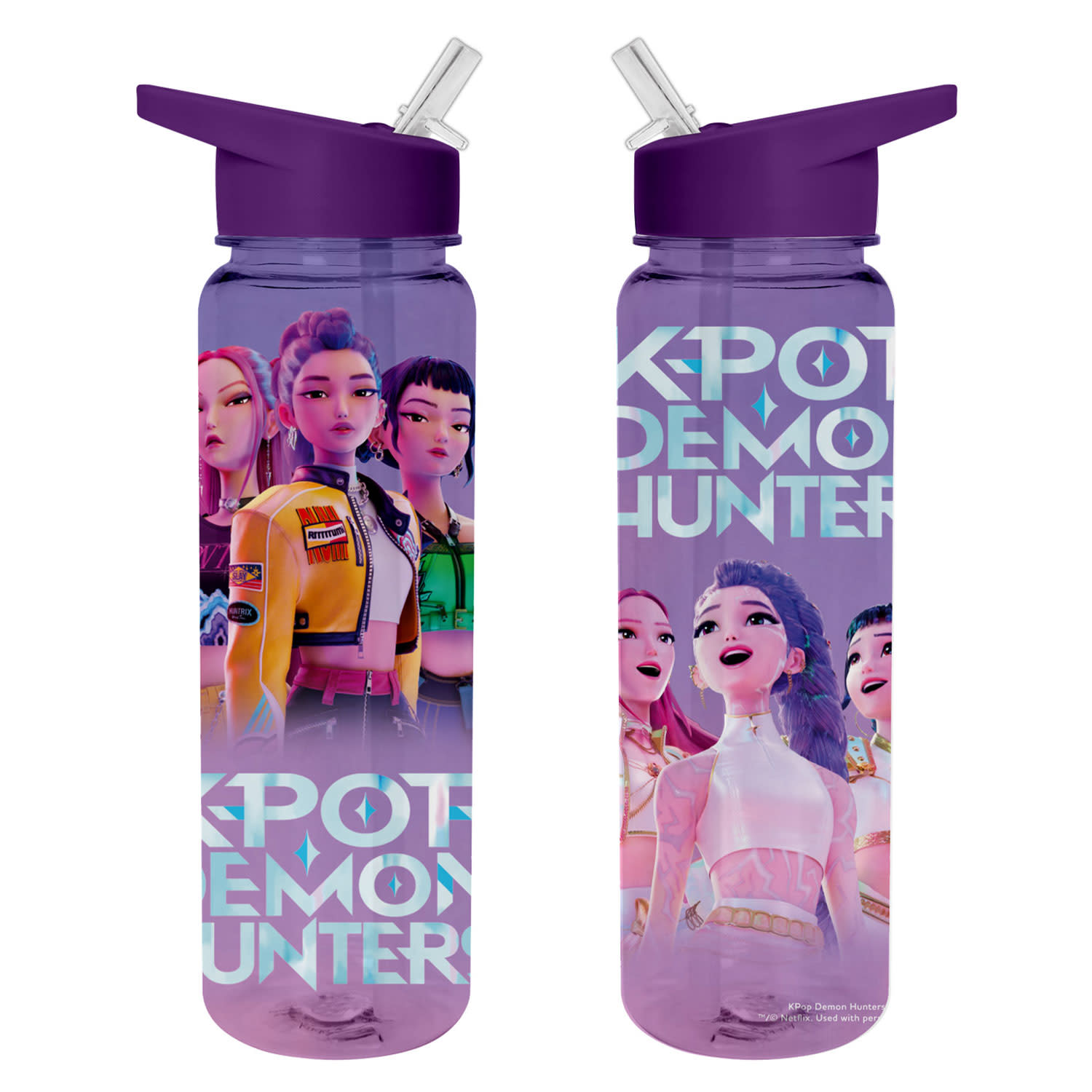 K-Pop Demon Hunters Πλαστικό Παγούρι