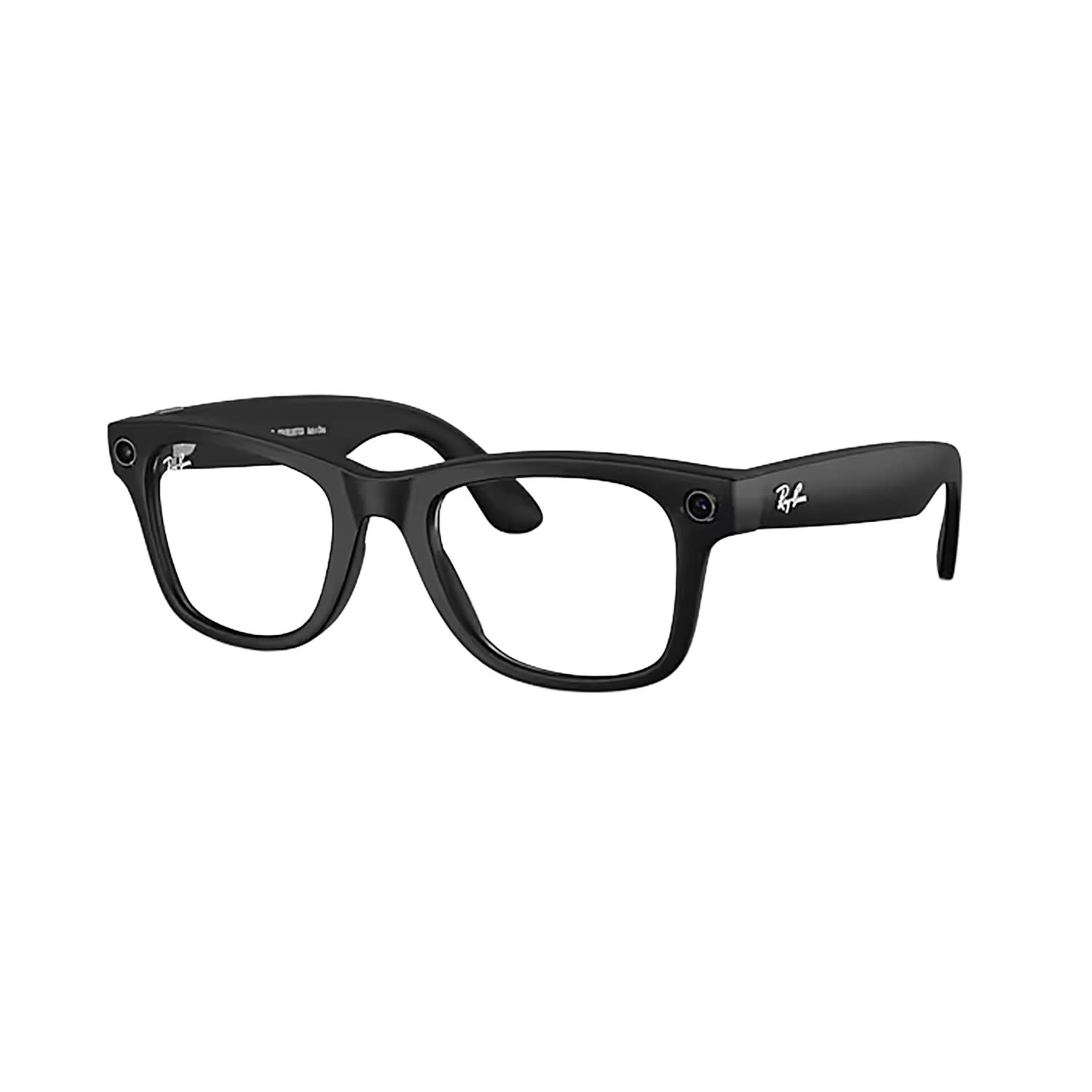 Meta Ray-Ban Wayfarer Matte Black/Clear - Gen 2
