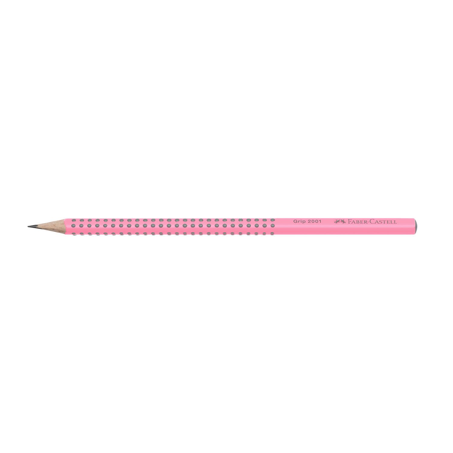 Faber Castell Μολύβι Grip Ανοικτό Ροζ Hb