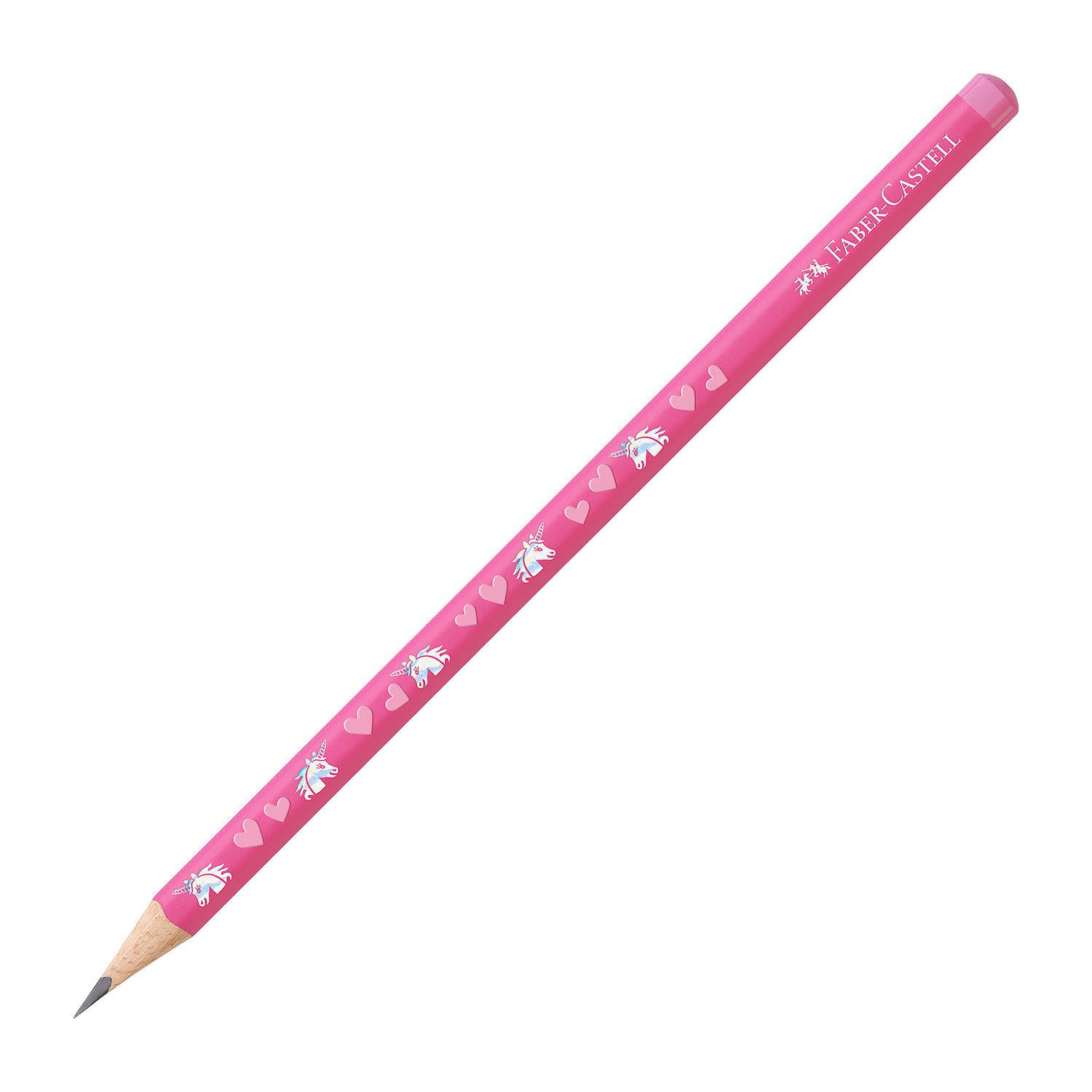 Faber Castell Μολύβι Μονόκερος Ροζ Hb