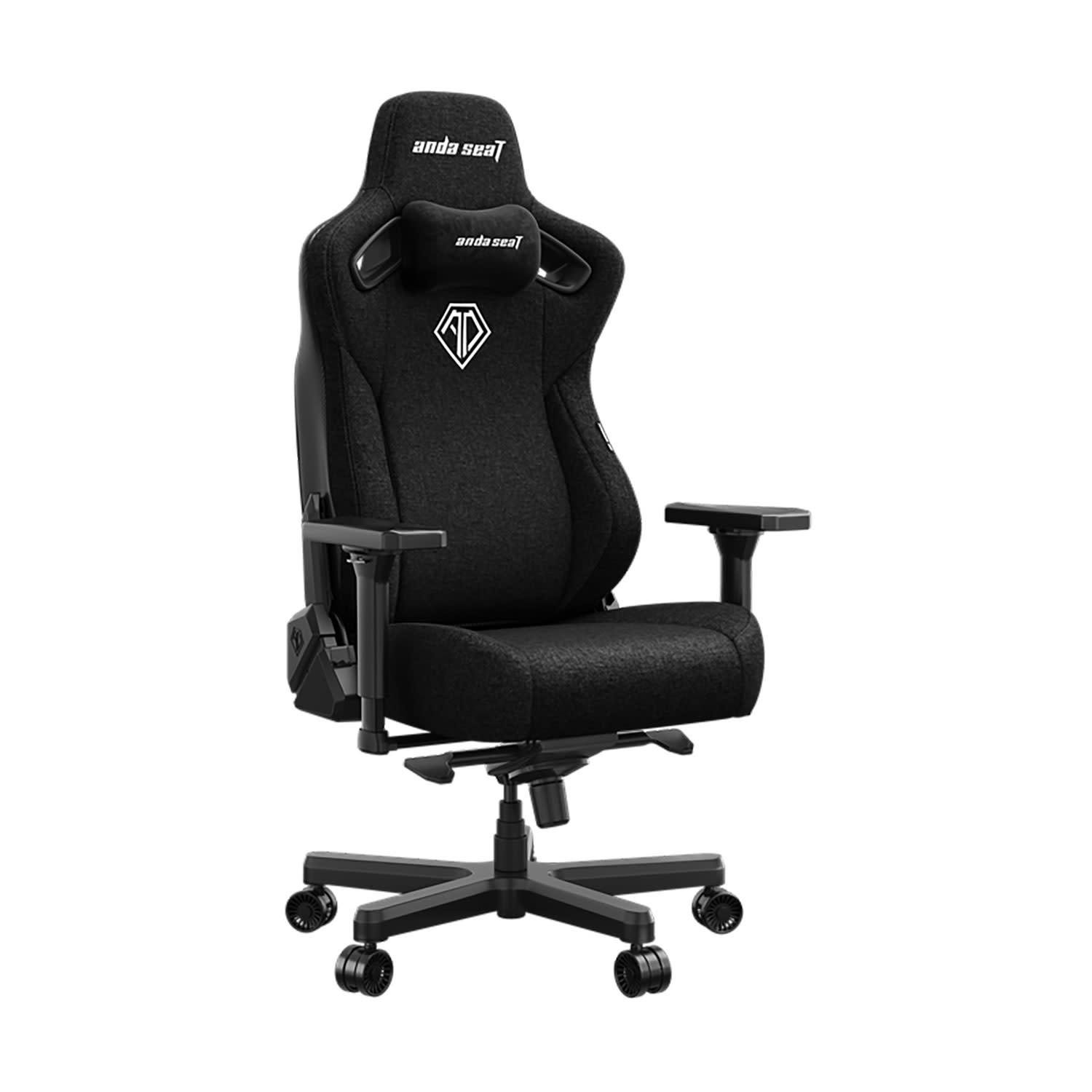 Anda Seat Καρέκλα Γραφείου XL Black Fabric Gaming Kaiser-3E