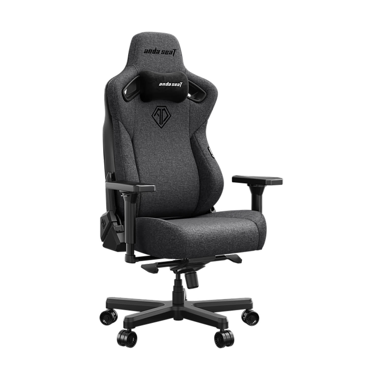 Anda Seat Καρέκλα Γραφείου XL Dark Grey Fabric Gaming Chair Kaiser-3E