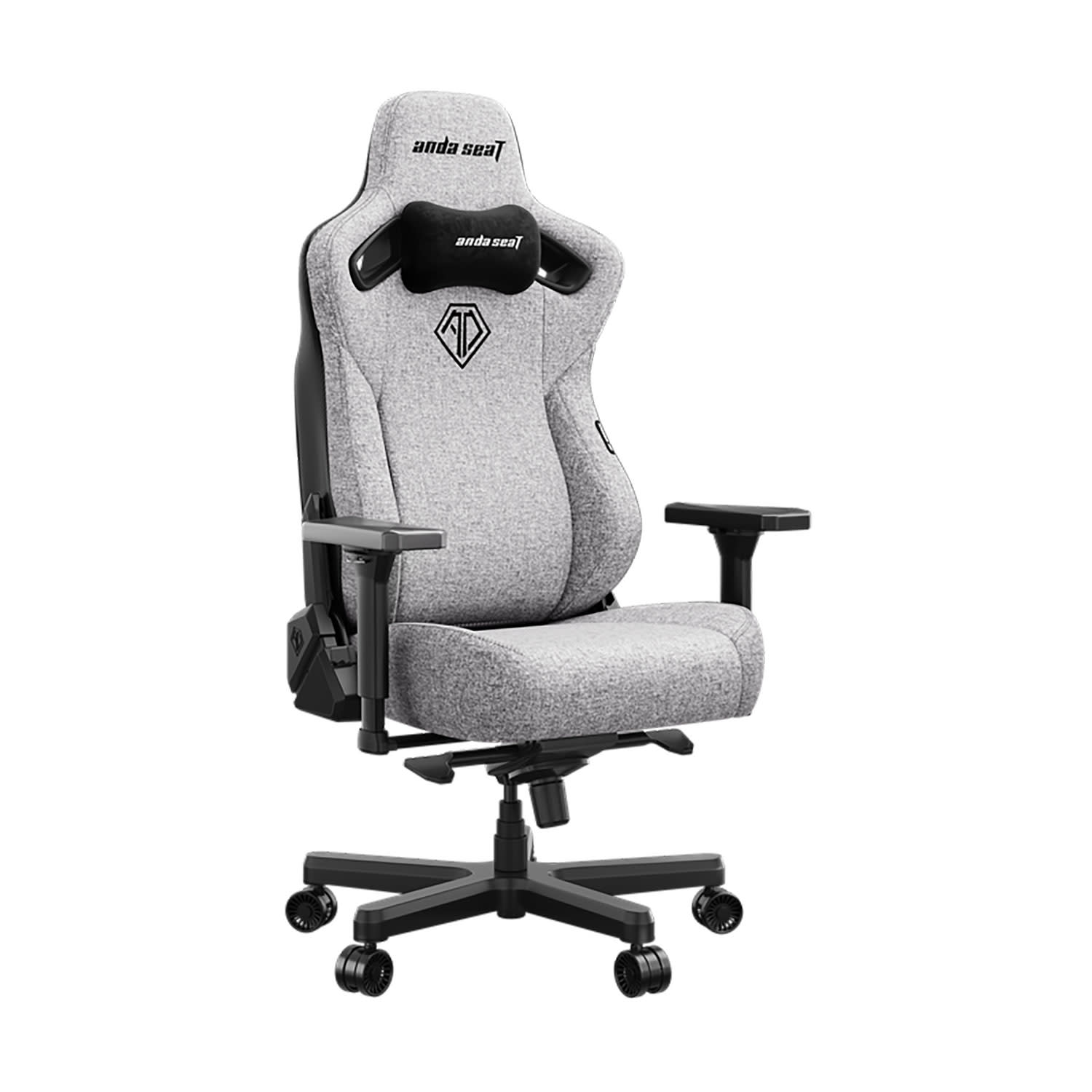 Anda Seat Καρέκλα Γραφείου XL Grey Fabric Gaming Chair Kaiser-3E