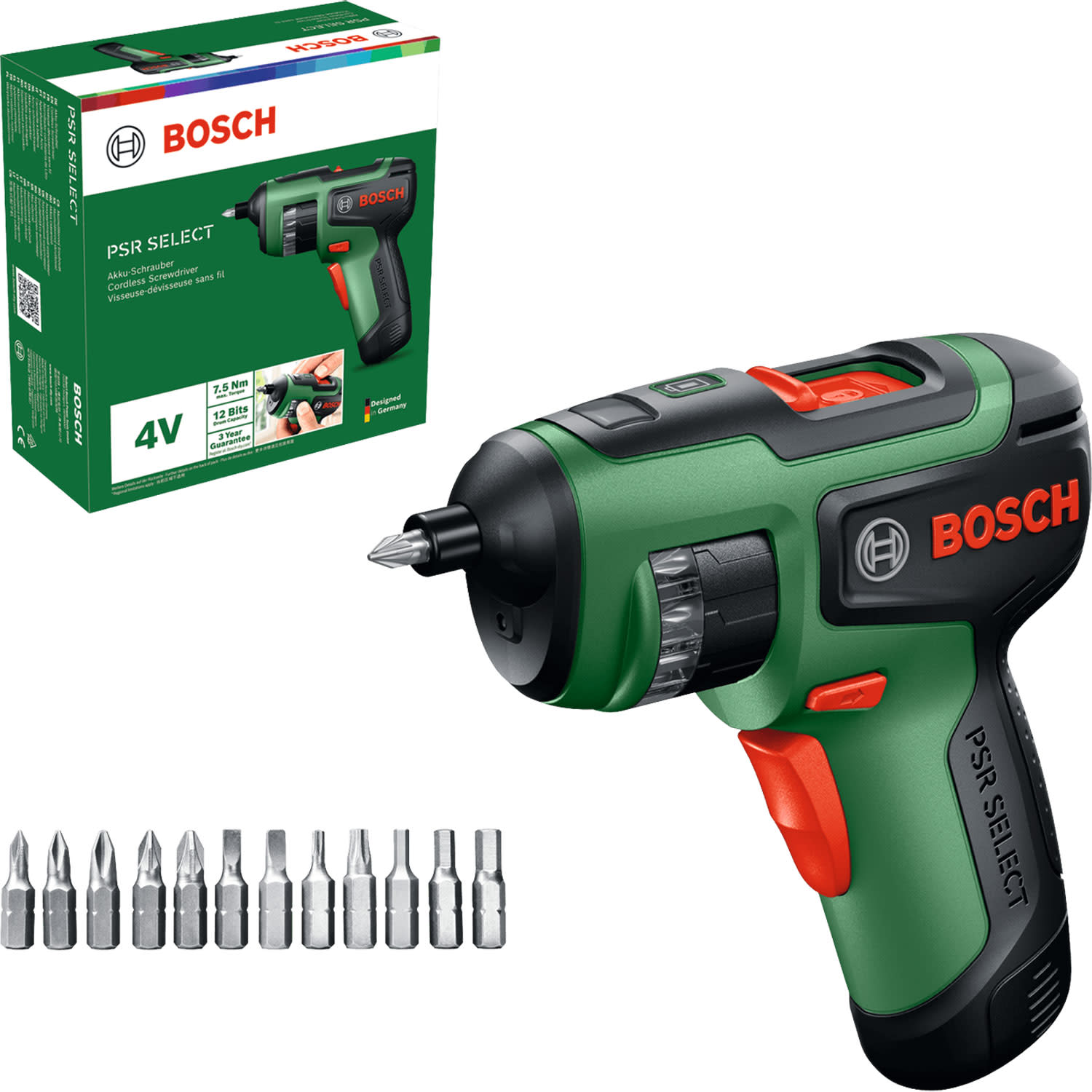 Κάνε κλικ για να δεις την εικόνα 2 του Bosch Κατσαβίδι PSR Select 4V
