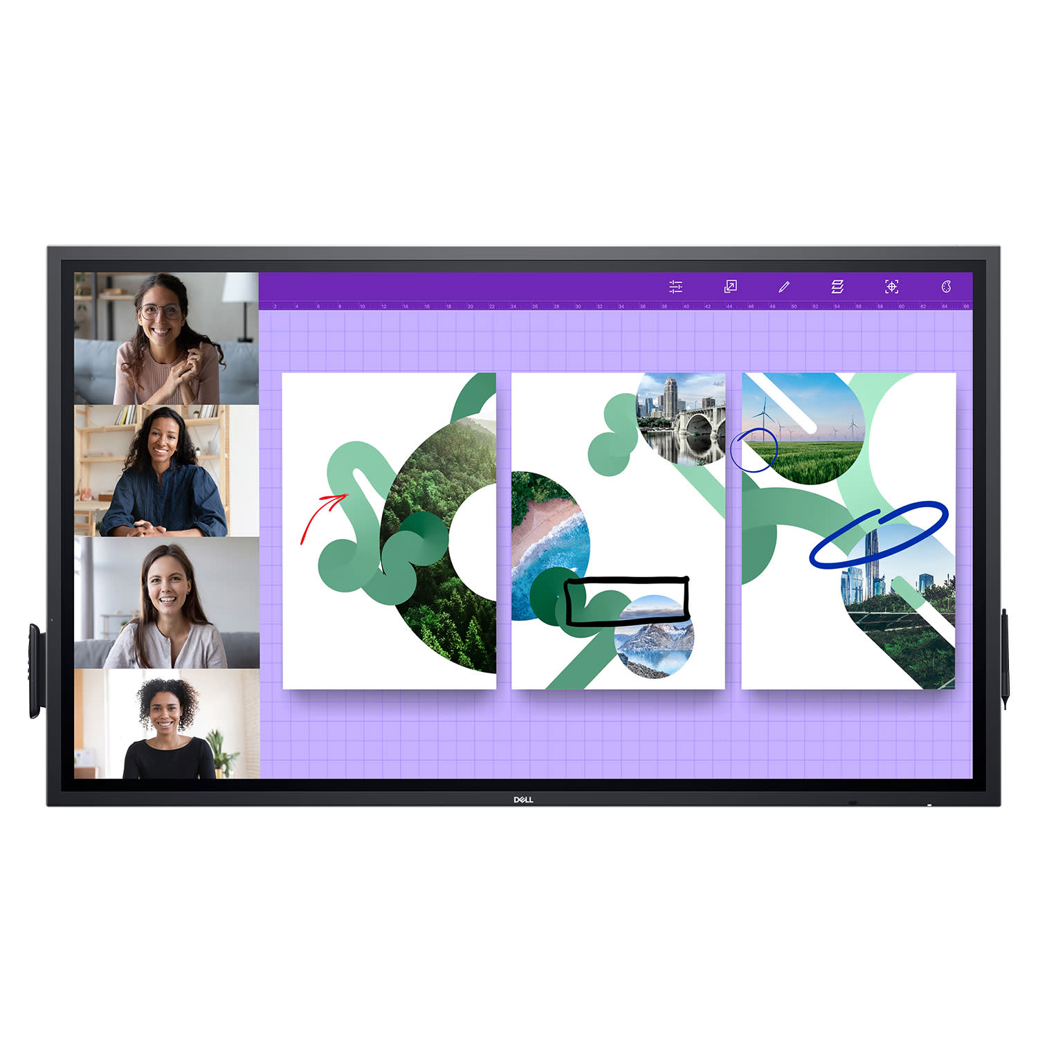 Εικόνα 1 του Dell Monitor 65" Pro P6524QT