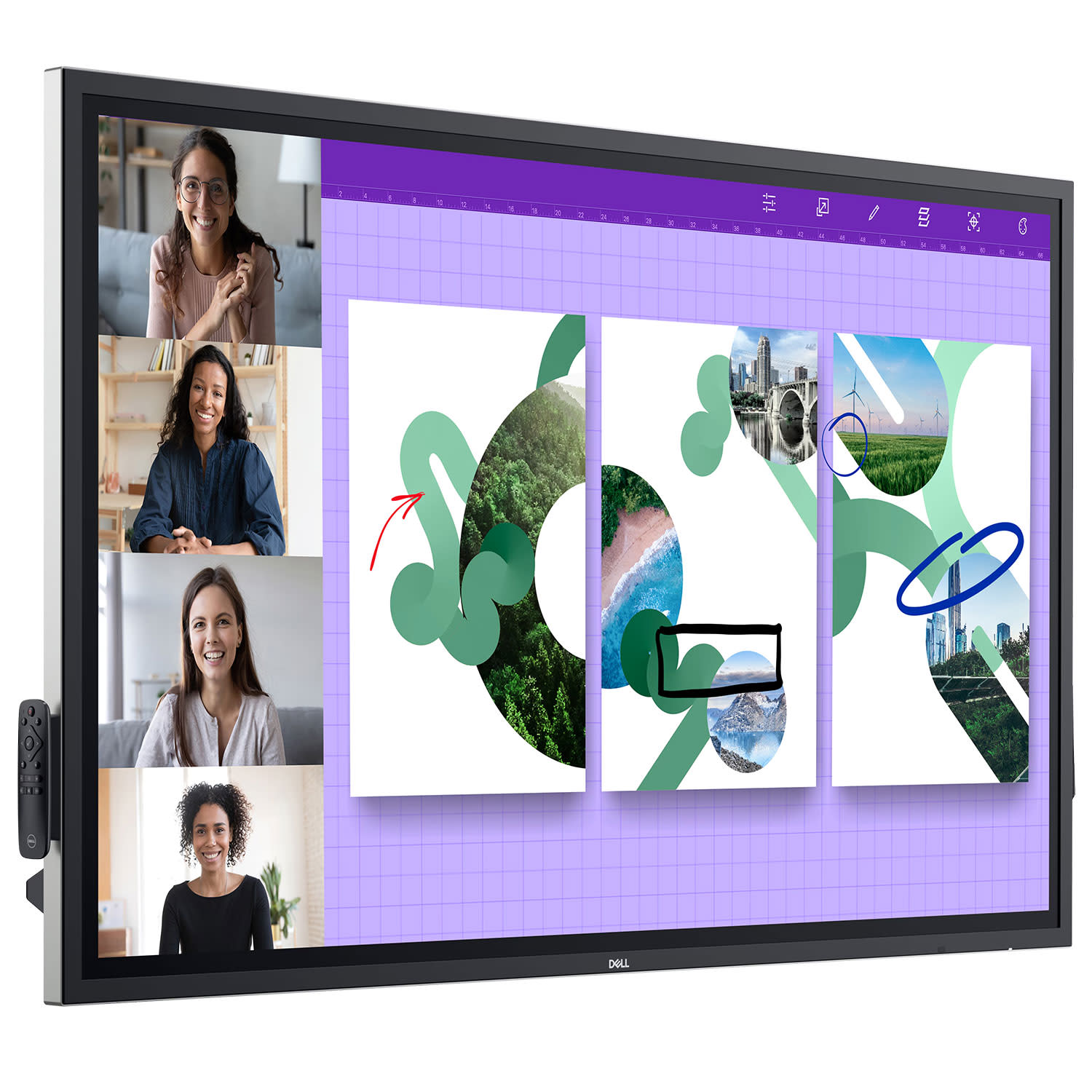 Εικόνα 2 του Dell Monitor 65" Pro P6524QT