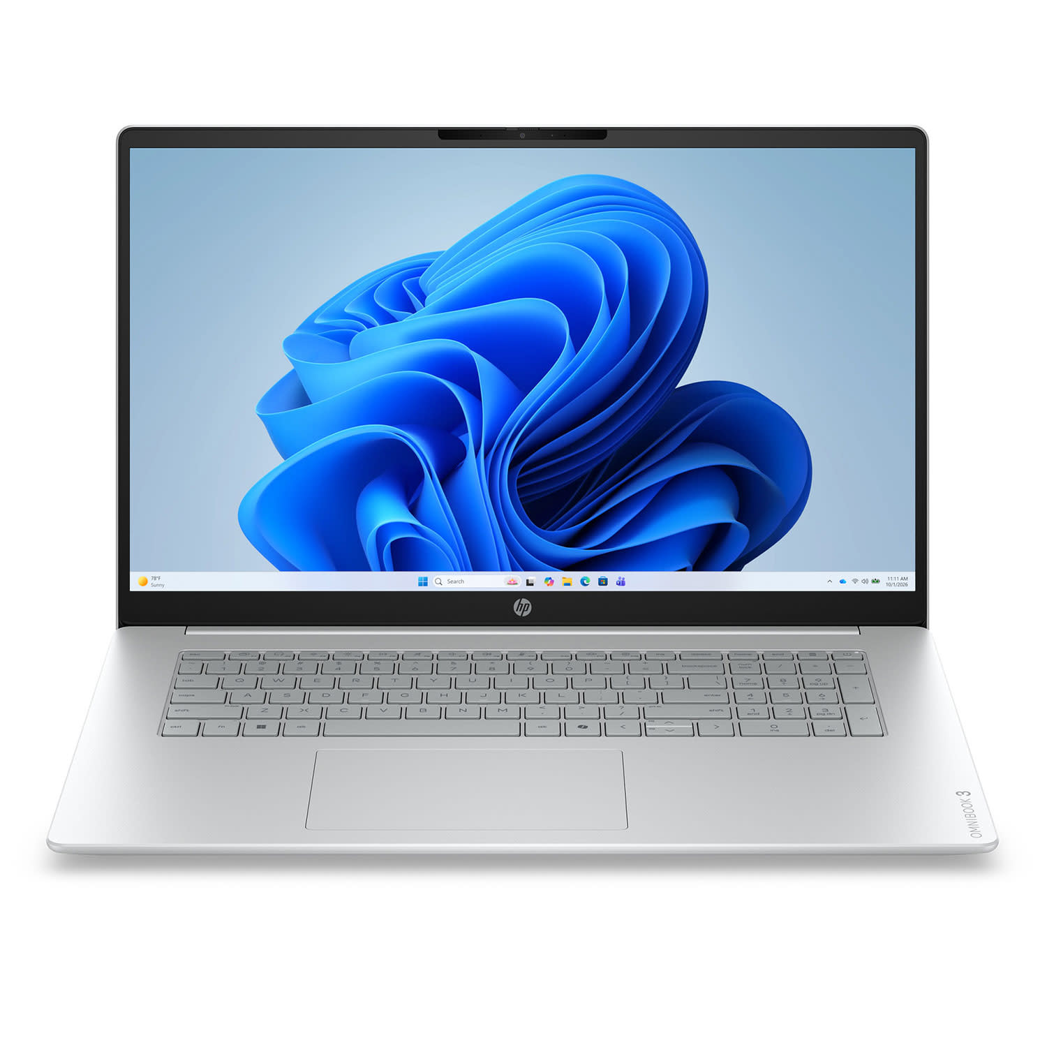 HP OmniBook 3 17-dp0001nvx Laptop 17.3" IPS (Ryzen 7 160/16 GB/512 GB/Radeon™ 680M Graphics/Windows 11 Home)