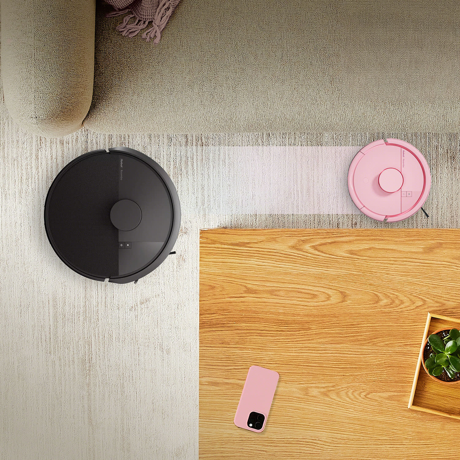 Κάνε κλικ για να δεις την εικόνα 8 του iRobot Σκούπα ρομπότ Mini Combo AutoEmpty dock Pink F155640
