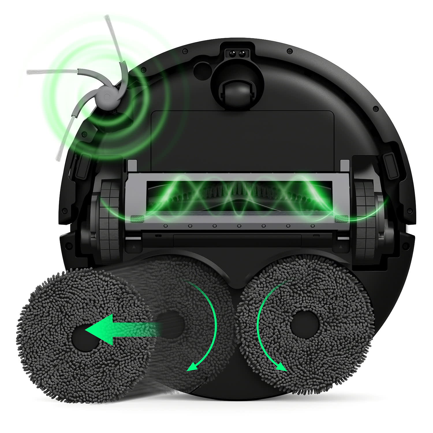 Κάνε κλικ για να δεις την εικόνα 3 του iRobot Σκούπα ρομπότ Roomba Plus 415 Combo AutoWash dock black