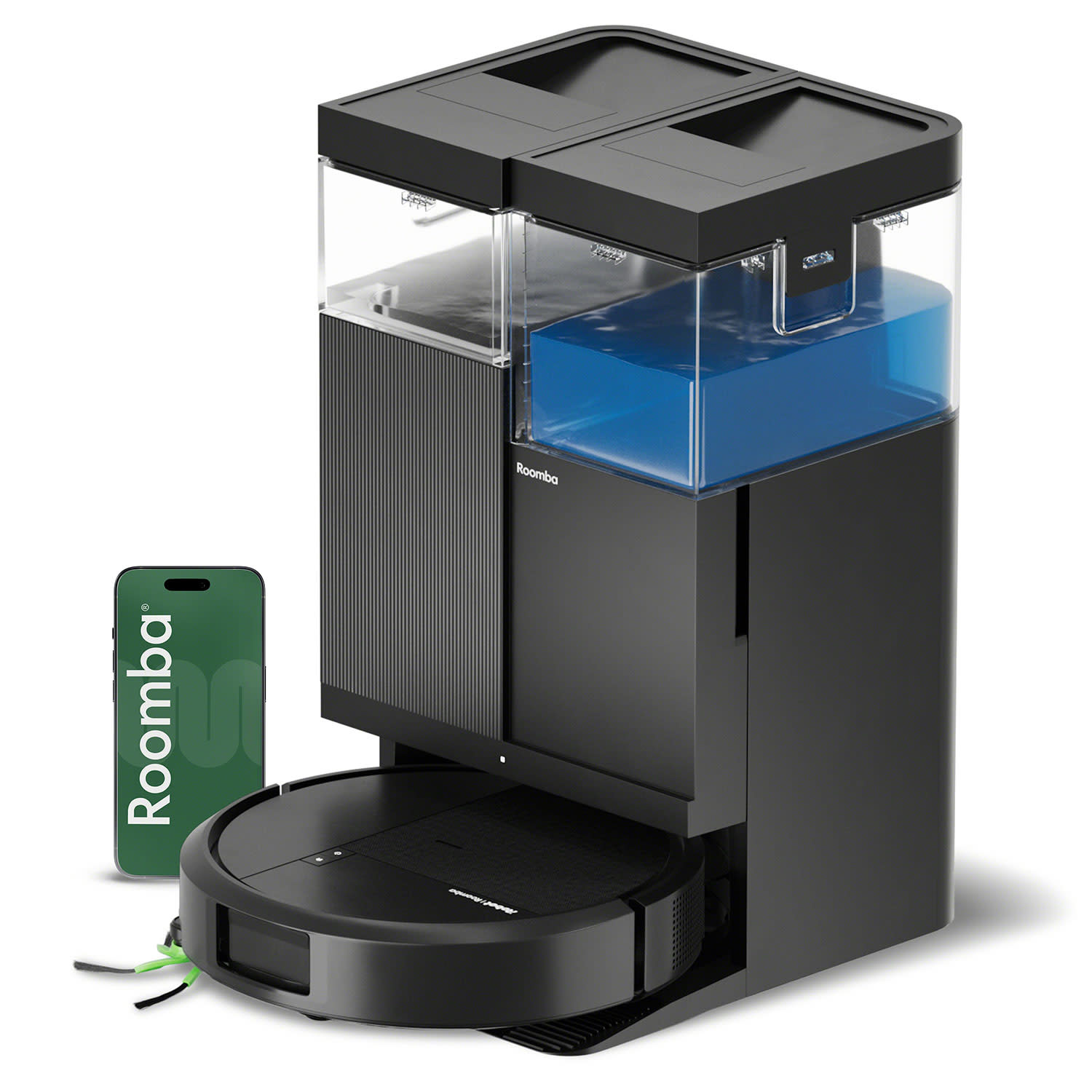 iRobot Σκούπα ρομπότ Roomba Plus 515 Combo AutoWash dock bl N285040