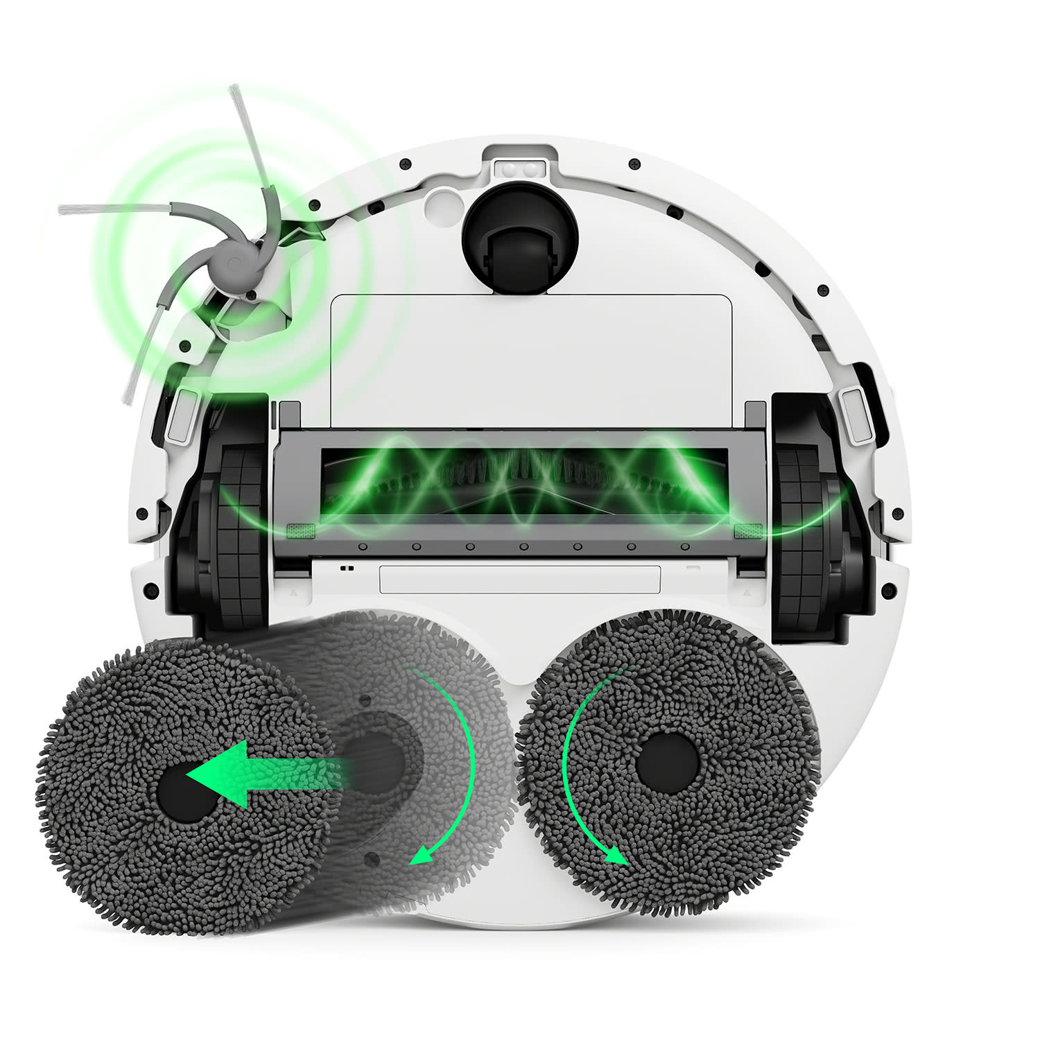Κάνε κλικ για να δεις την εικόνα 5 του iRobot Σκούπα ρομπότ Roomba Plus 515 Combo AutoWash dock white