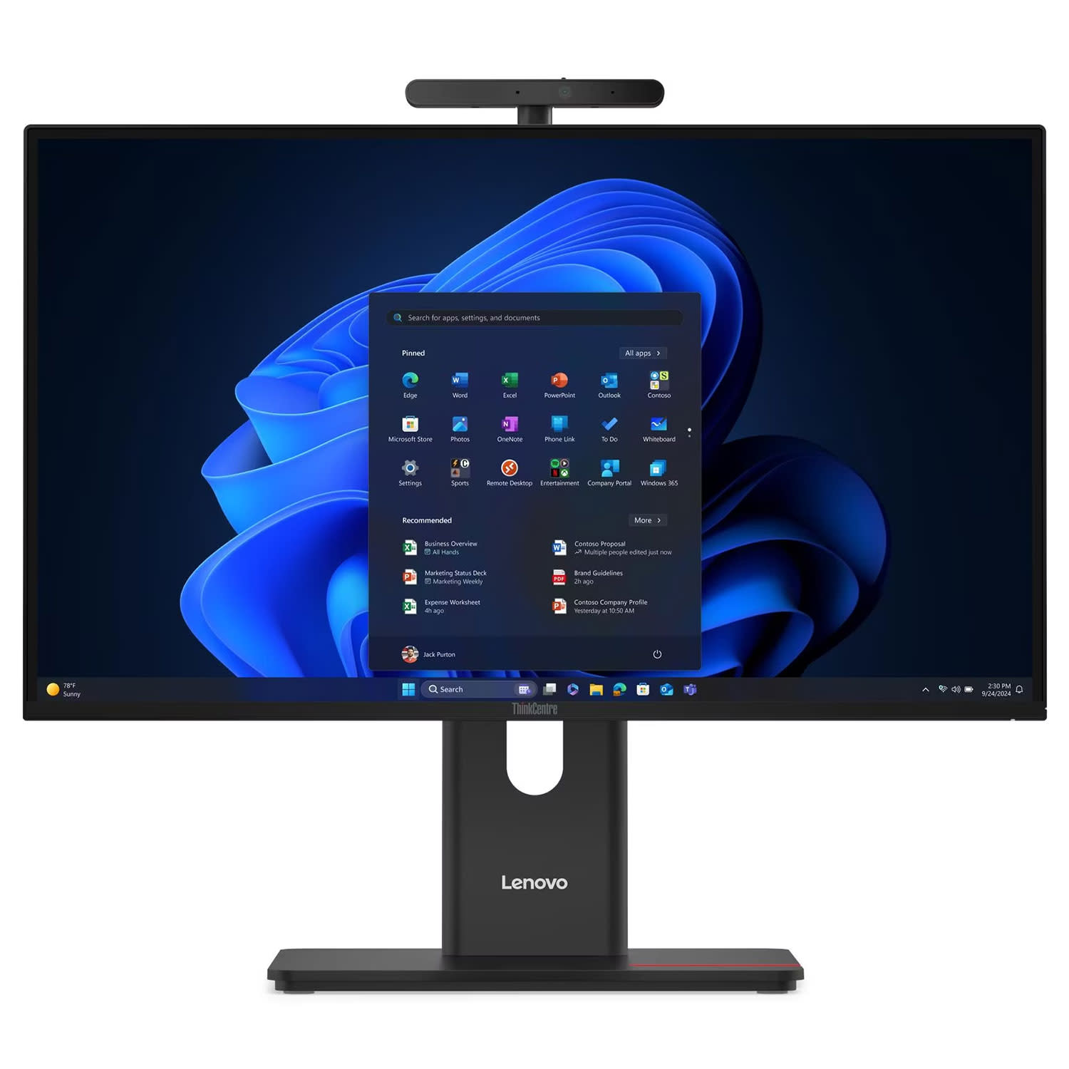 Κάνε κλικ για να δεις την εικόνα 1 του Lenovo AiO ThinkCentre M90a G6 IPS (Intel Core Ultra 5 225 / 16 GB / 512 GB / Intel Graphics)
