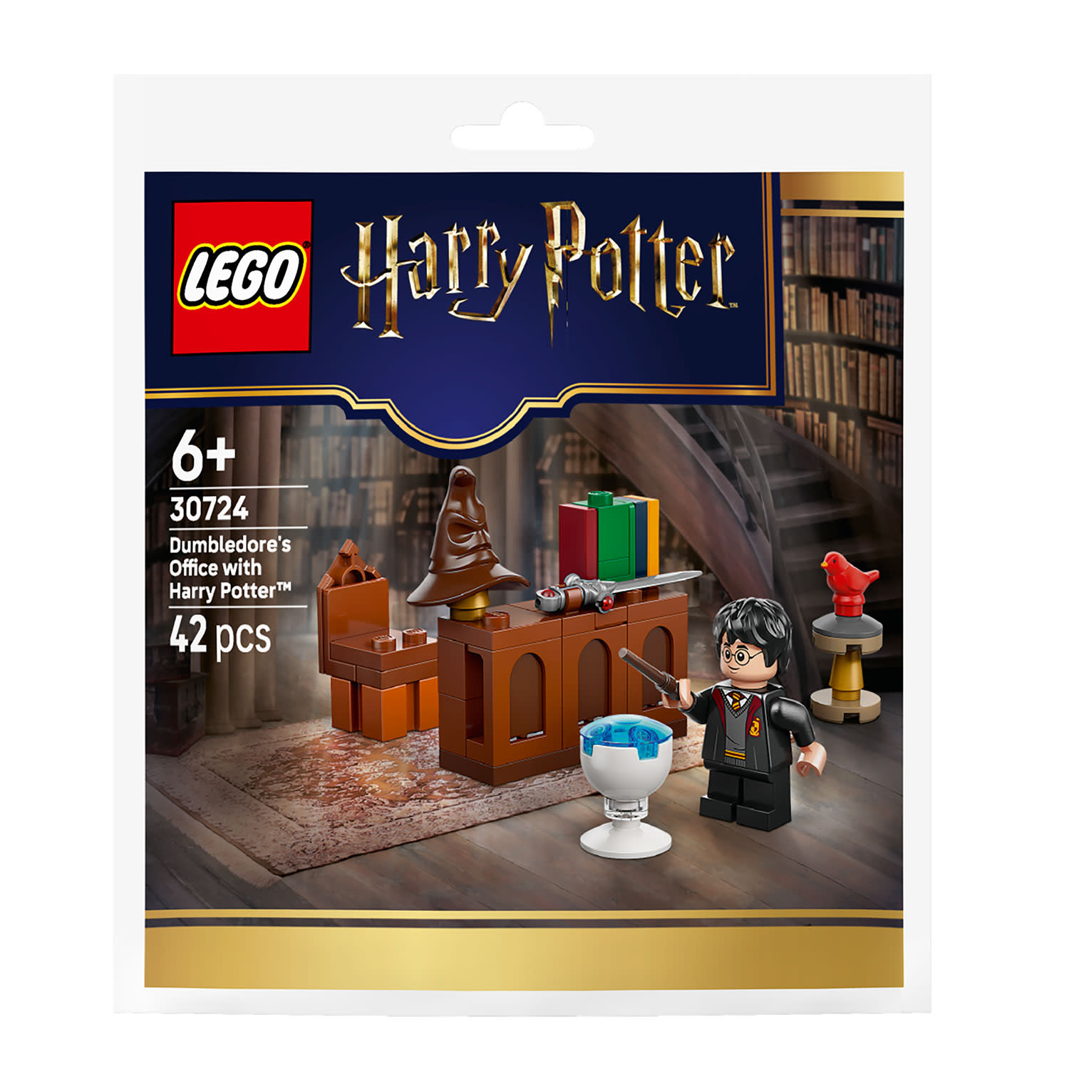 LEGO Minifigures Το Γραφείο του Ντάμπλντορ με τον Χάρι Πότερ 30724