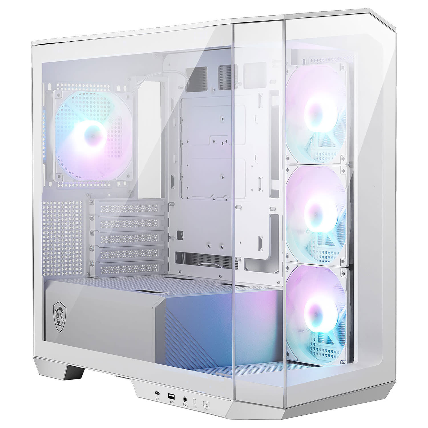 Case MSI MAG PANO M100R PZ WHITE