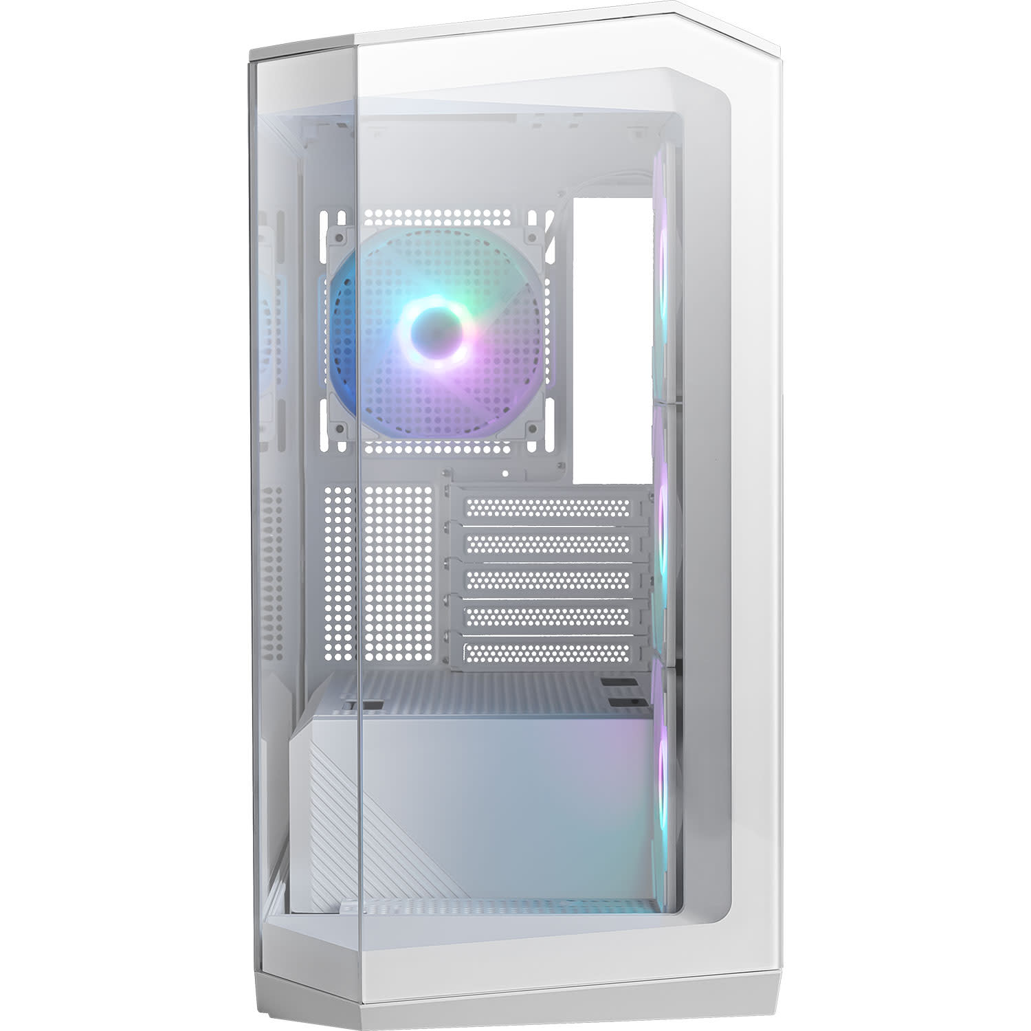 Κάνε κλικ για να δεις την εικόνα 3 του Case MSI MAG PANO M100R PZ WHITE