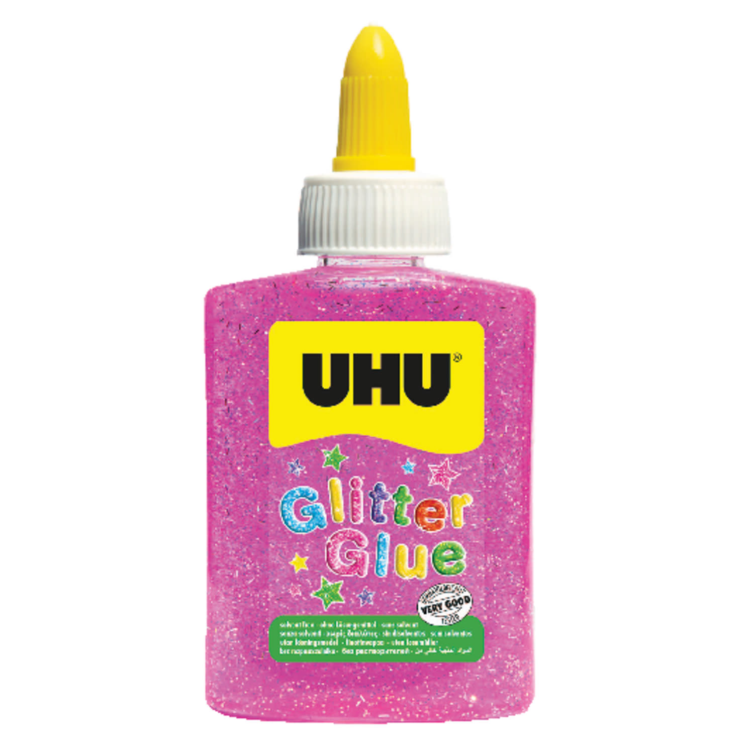 UHU Κόλλα Glitter Ροζ 88,5ml