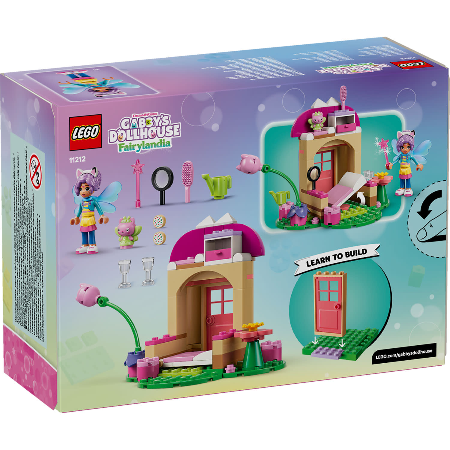 Κάνε κλικ για να δεις την εικόνα 6 του LEGO Gabby's Dollhouse Kitty Fairy's Garden House 11212