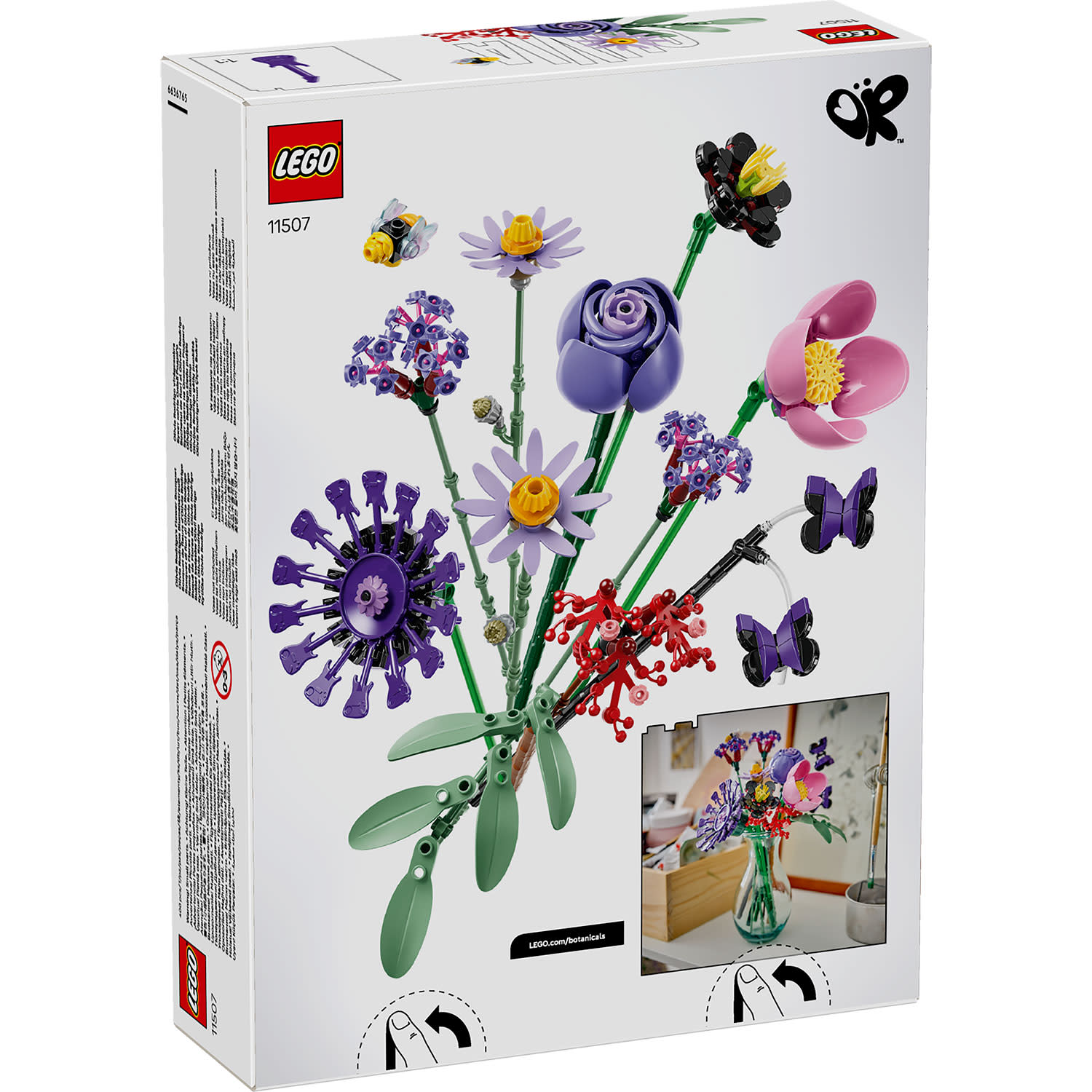 Κάνε κλικ για να δεις την εικόνα 6 του Botanicals & LEGO Editions Μπουκέτο Λουλουδιών της Ολίβια Ροντρίγκο 11507