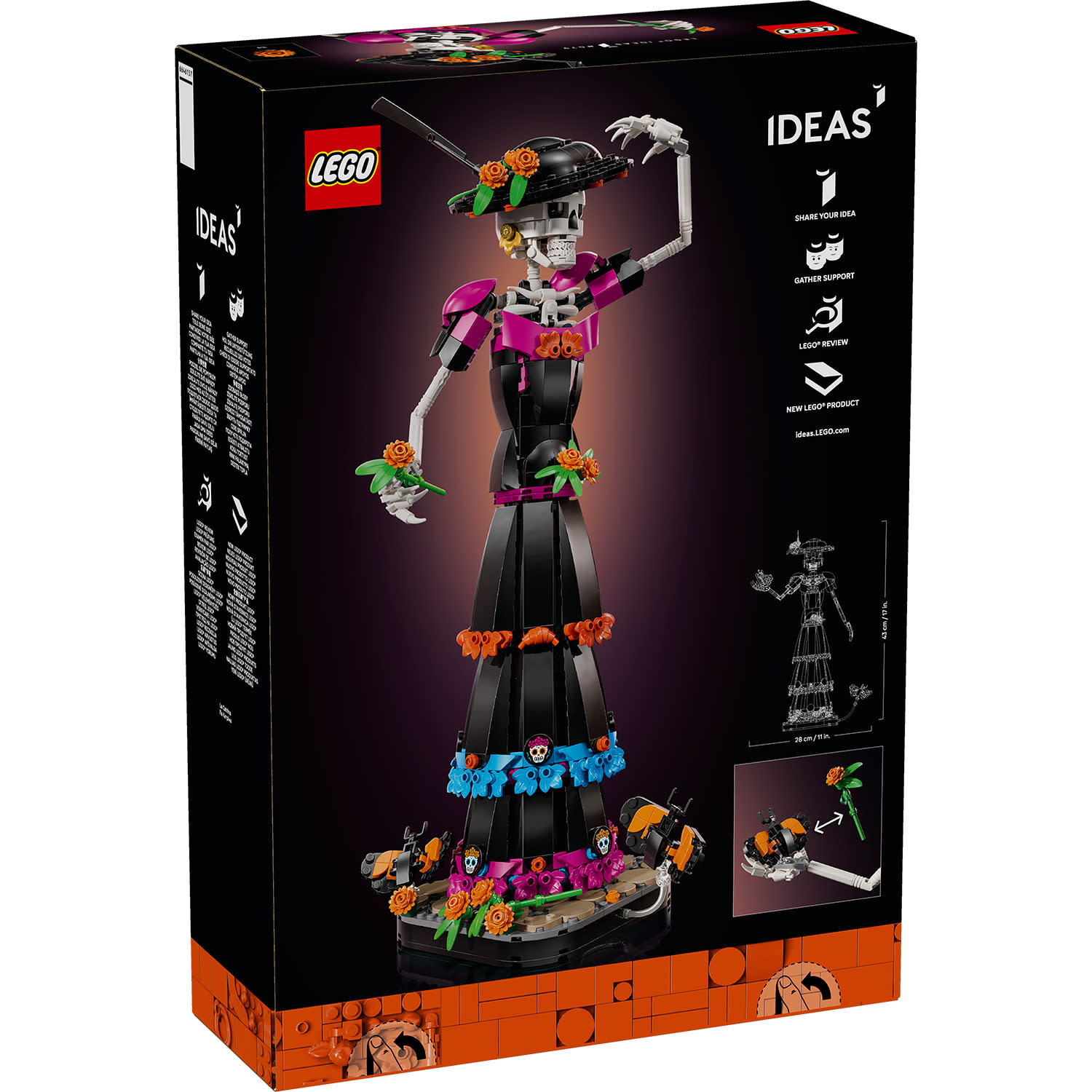 Κάνε κλικ για να δεις την εικόνα 6 του LEGO Ideas La Catrina 21372