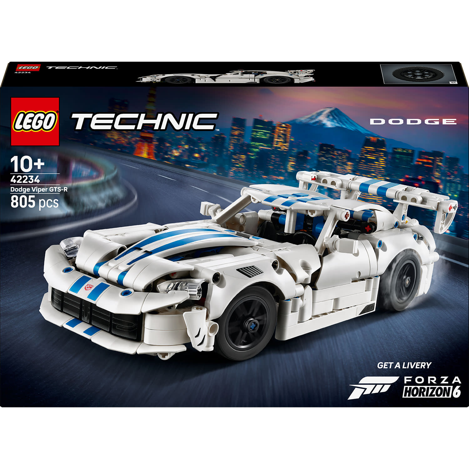 LEGO Technic Dodge Viper Gts-R Sports Car 42234