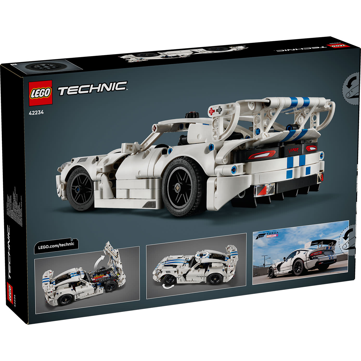 Κάνε κλικ για να δεις την εικόνα 6 του LEGO Technic Dodge Viper Gts-R Sports Car 42234