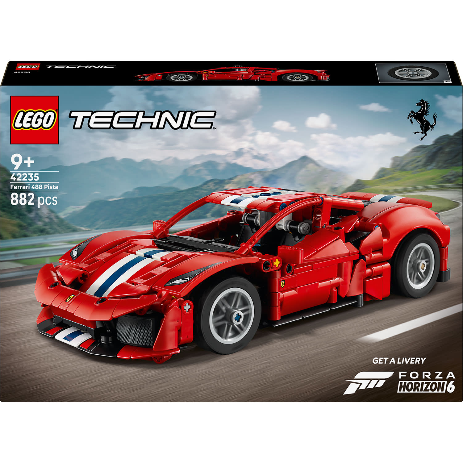 LEGO Technic Ferrari 488 Pista Car 42235