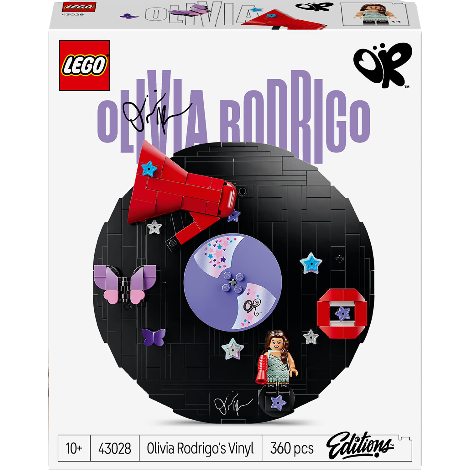 LEGO Editions Olivia Rodrigo'S Vinyl 43028