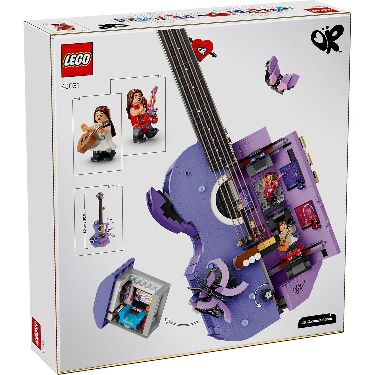 Κάνε κλικ για να δεις την εικόνα 6 του LEGO Editions Διπλή Κιθάρα της Ολίβια Ροντρίγκο 43031