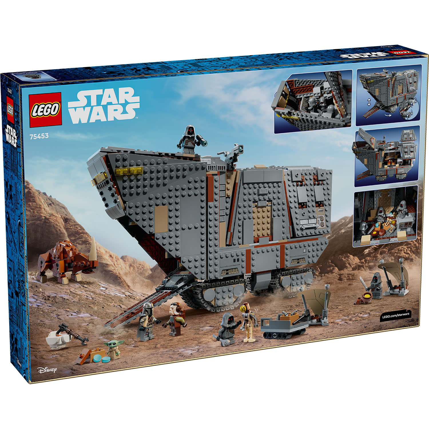 Κάνε κλικ για να δεις την εικόνα 6 του LEGO Star Wars™ Offworld Sandcrawler™ And Mudhorn 75453