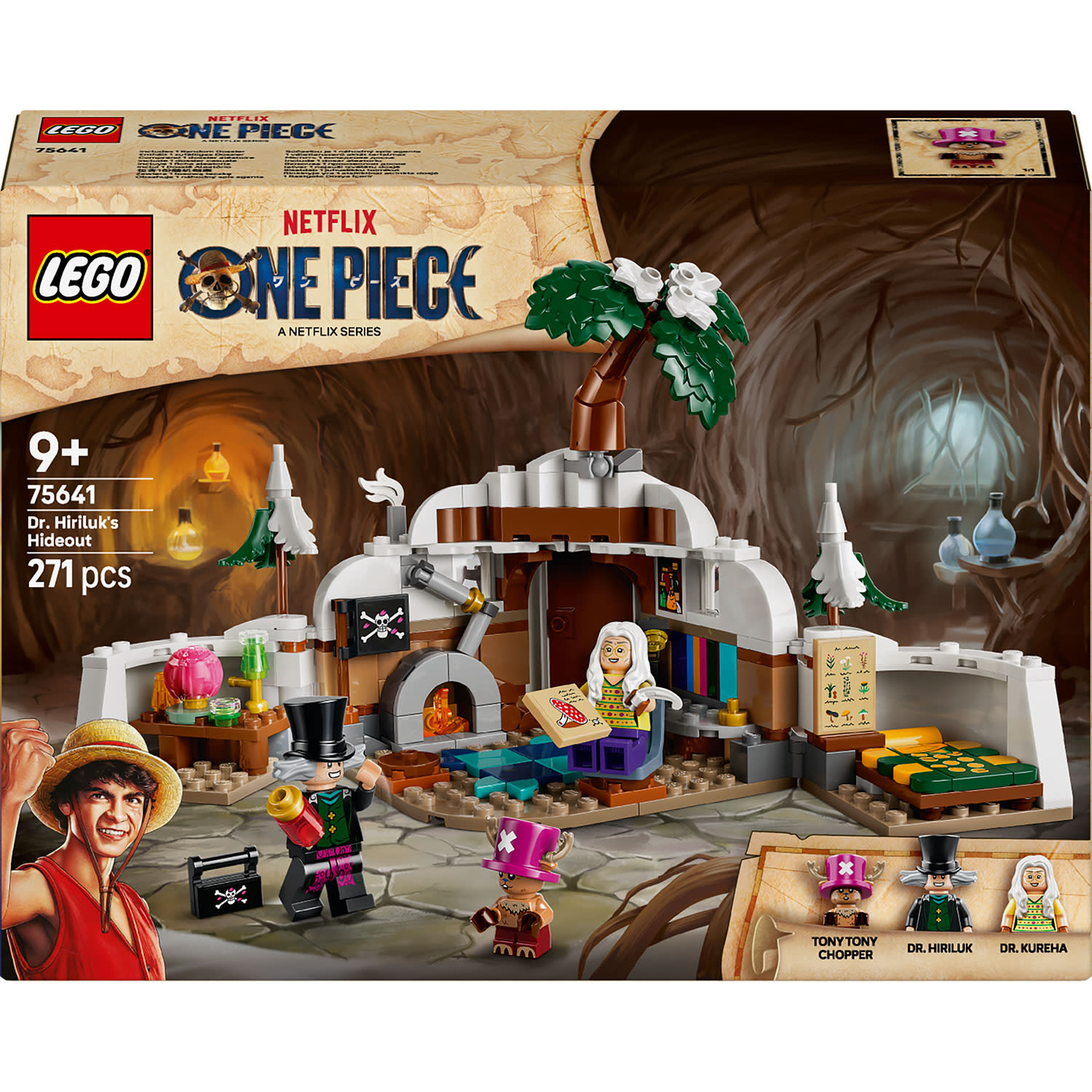 LEGO One Piece Dr. Hiriluk'S Hideout 75641