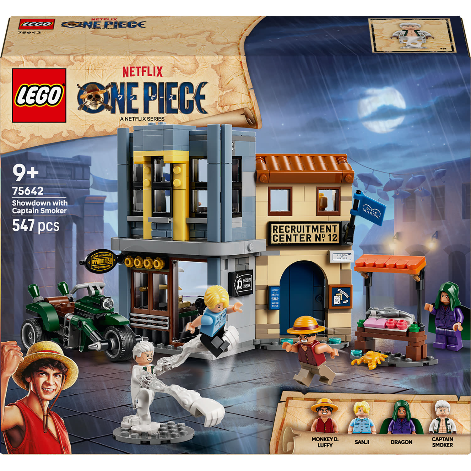 LEGO One Piece Showdown With Captain Smoker 75642
